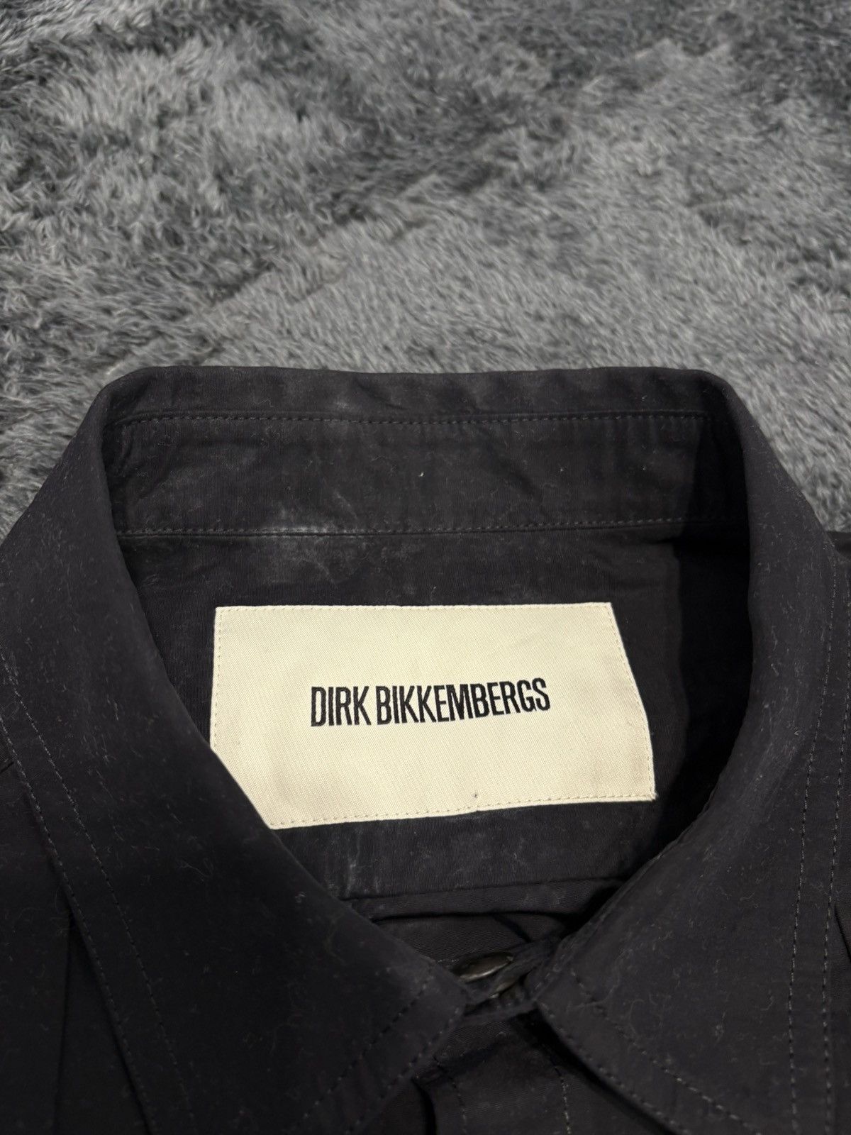 Dirk Bikkembergs Rare Dirk Bikkembergs Black Multipocket Shirt Size US L / EU 52-54 / 3 - 5 Thumbnail