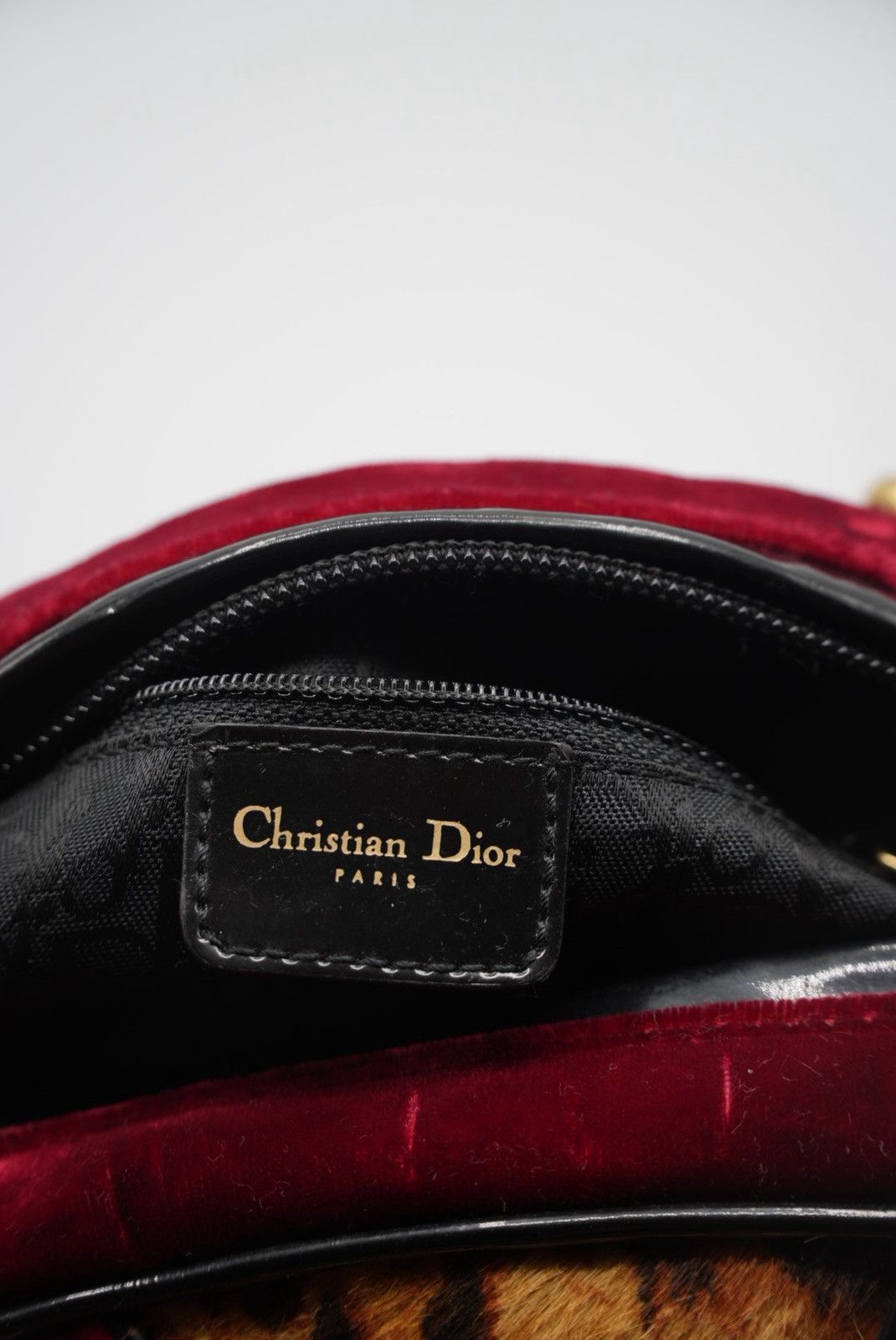 Dior 2000s Dior - John galliano Gambler Leopard Pony Bowler Bag Size ONE SIZE - 11 Thumbnail