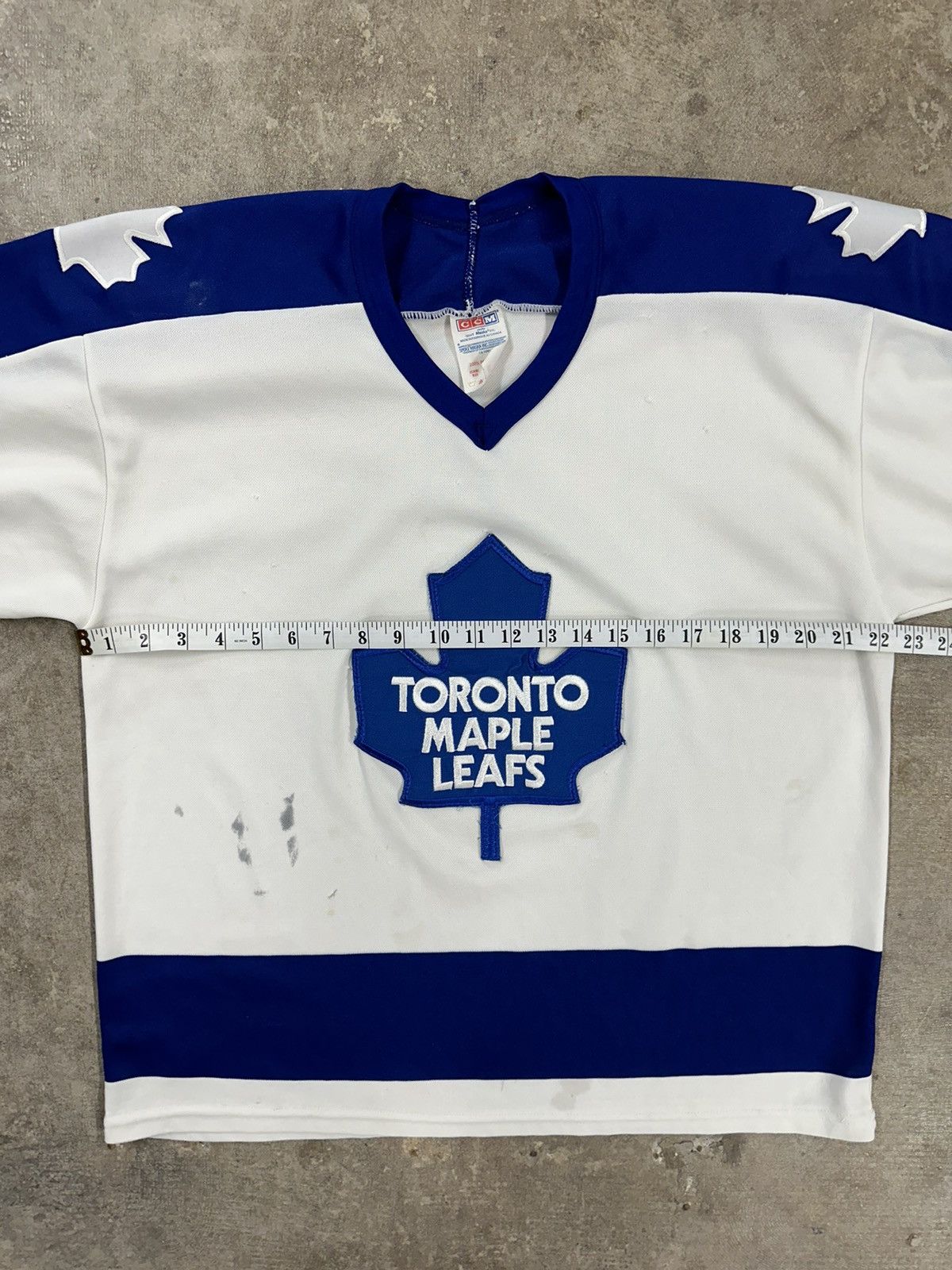 Ccm Vintage 90s CCM Toronto Maple Leafs Hockey Jersey Size US L / EU 52-54 / 3 - 21 Thumbnail