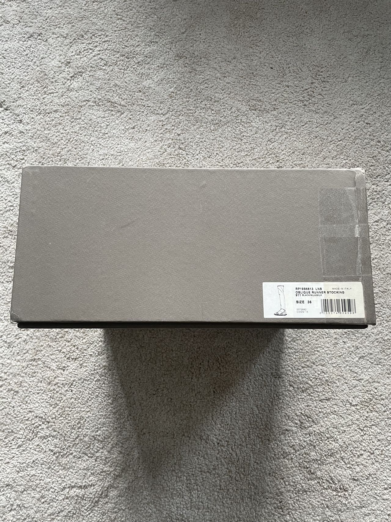 Rick Owens Rick Owens Oblique Runner Stocking Boots Size US 6 / IT 36 - 9 Thumbnail