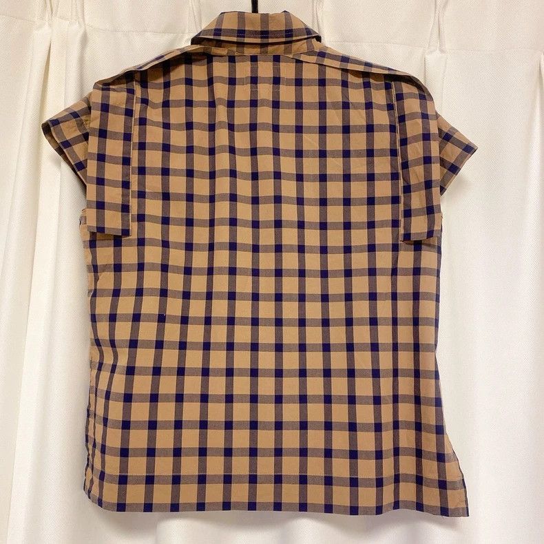 Vivienne Westwood Vivienne Westwood Yellow and blue checkered shirt Size XS / US 0-2 / IT 36-38 - 2 Thumbnail