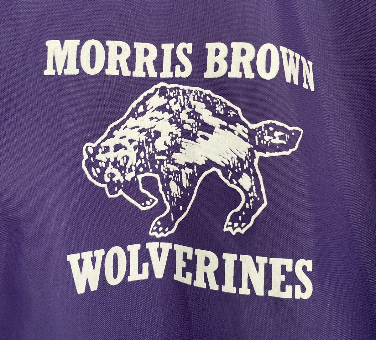 Chalk Line VTG 80’s Chalk Line Morris Brown College HBCU Jacket Size US L / EU 52-54 / 3 - 3 Thumbnail