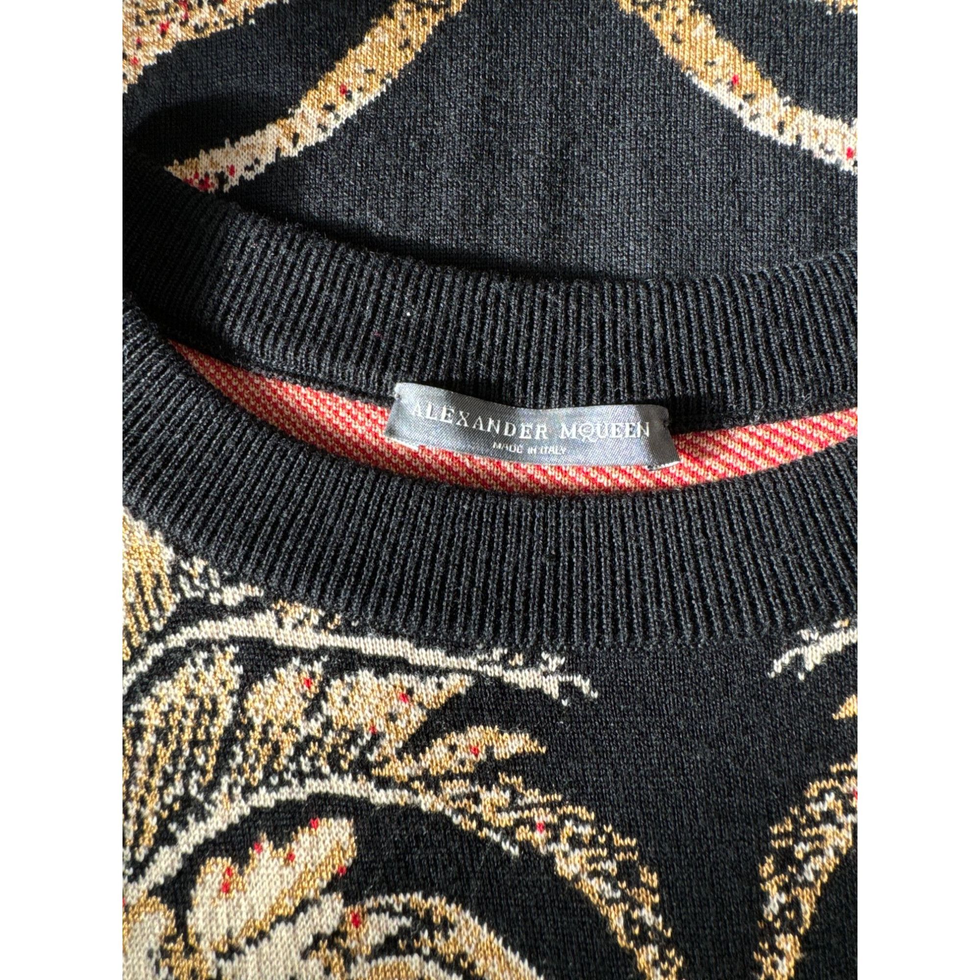 Alexander McQueen FW 2010 Hells Angels Knitted Dress Size M / US 6-8 / IT 42-44 - 6 Thumbnail