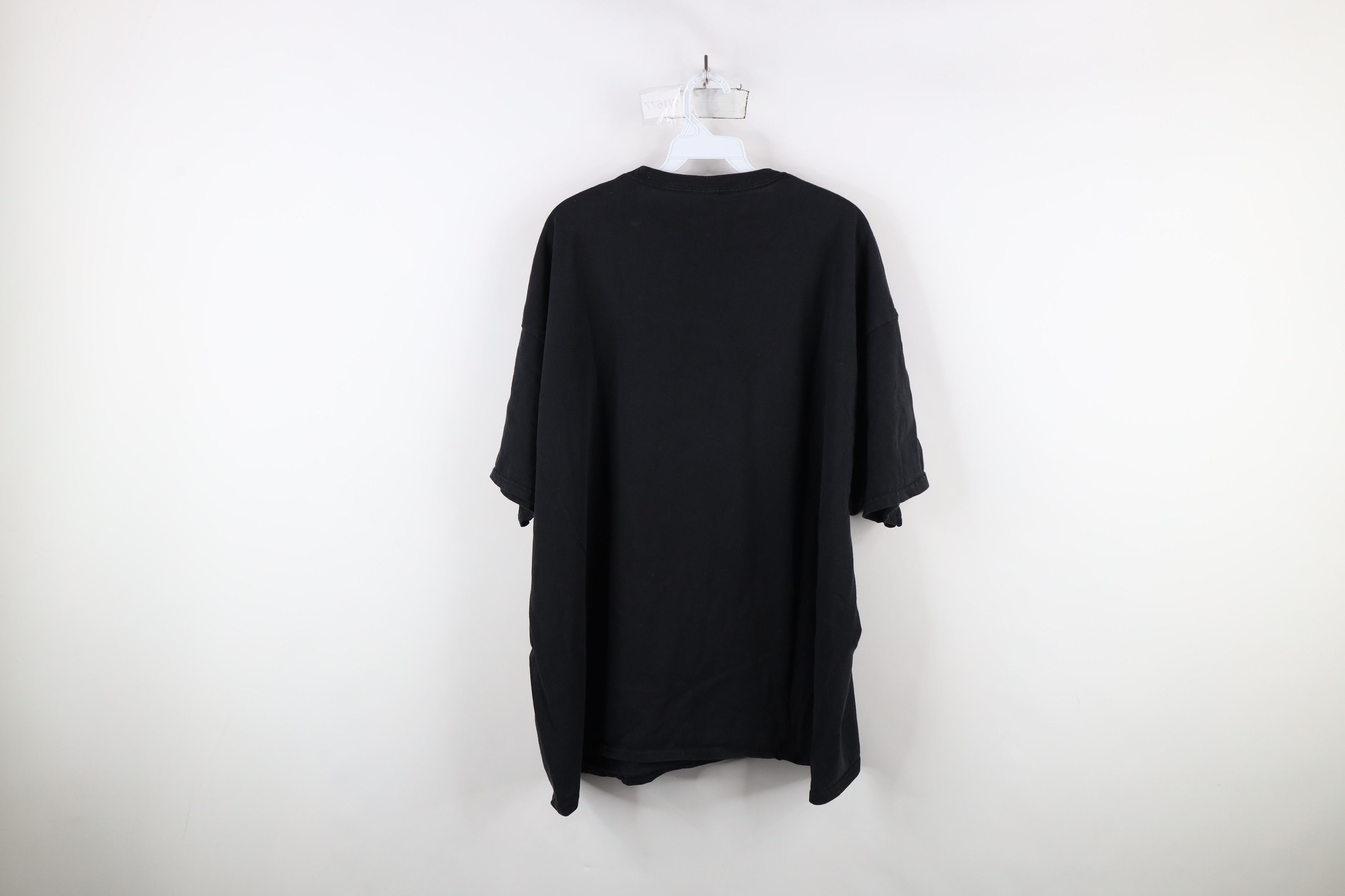 Vintage Vintage 90s Streetwear Short Sleeve T-Shirt Black Cotton Size US XXL / EU 58 / 5 - 10 Thumbnail