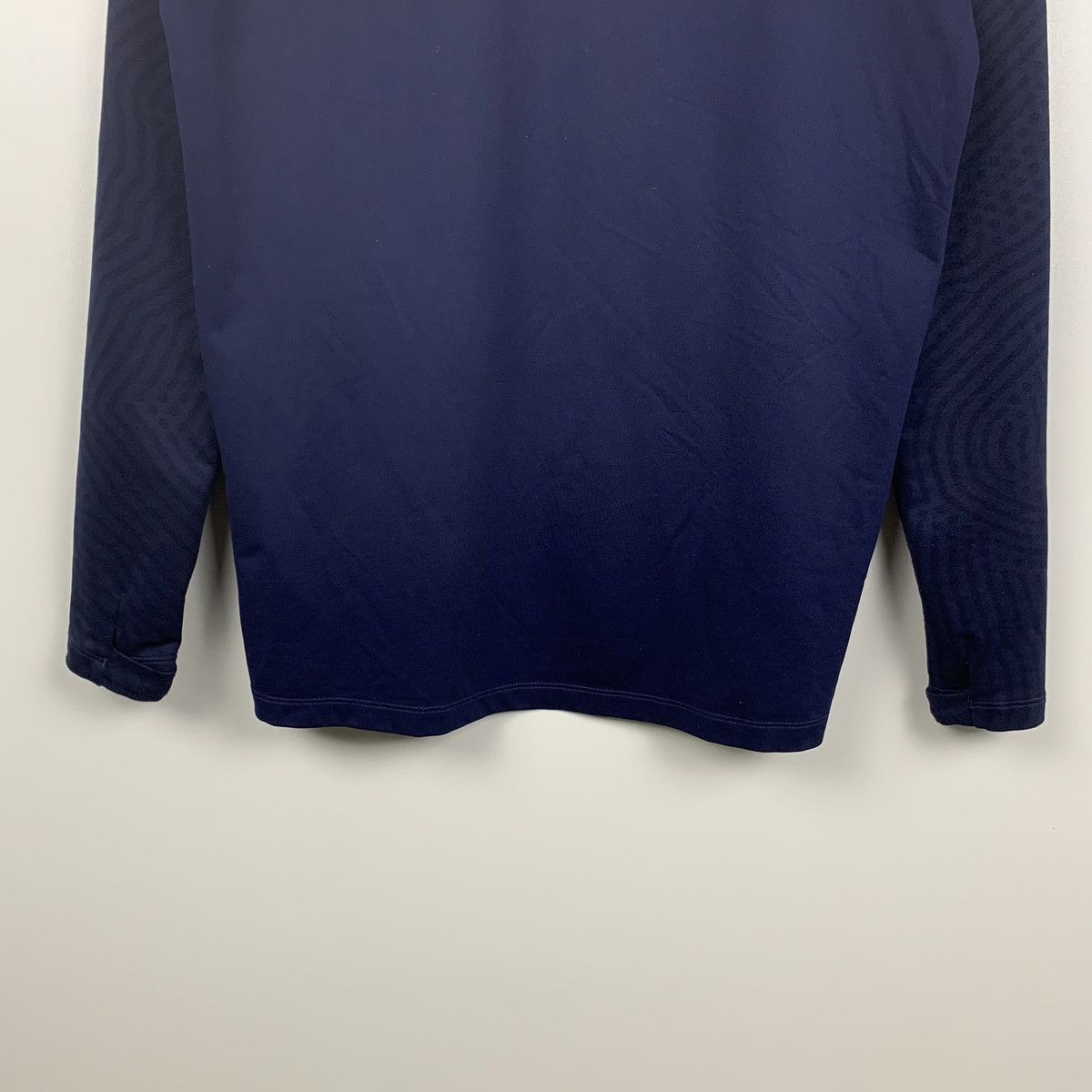 Nike Nike FFF Strike France Long Sleeve Jersey Size M Zip Top Size US M / EU 48-50 / 2 - 9 Thumbnail