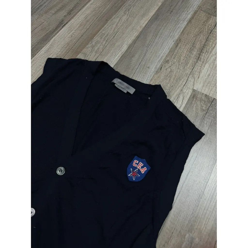 Corneliani Corneliani Vest Wool Size: 54 fit L/XL Size US XL / EU 56 / 4 - 2 Thumbnail