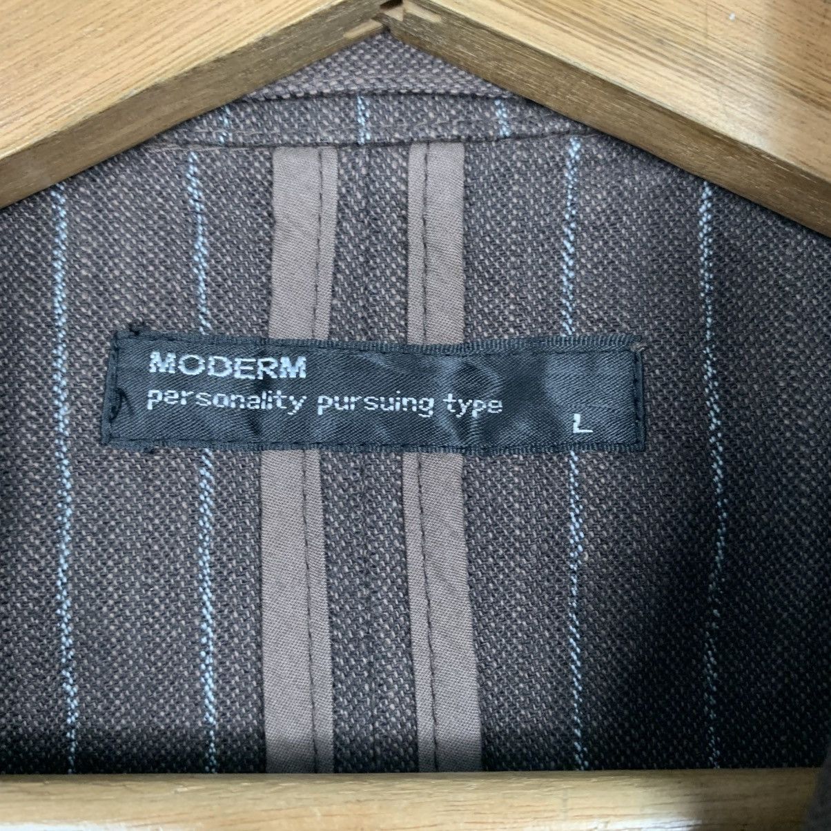 Japanese Brand Japanese Brand Modern Stripe Casual Jacket Size US M / EU 48-50 / 2 - 15 Thumbnail