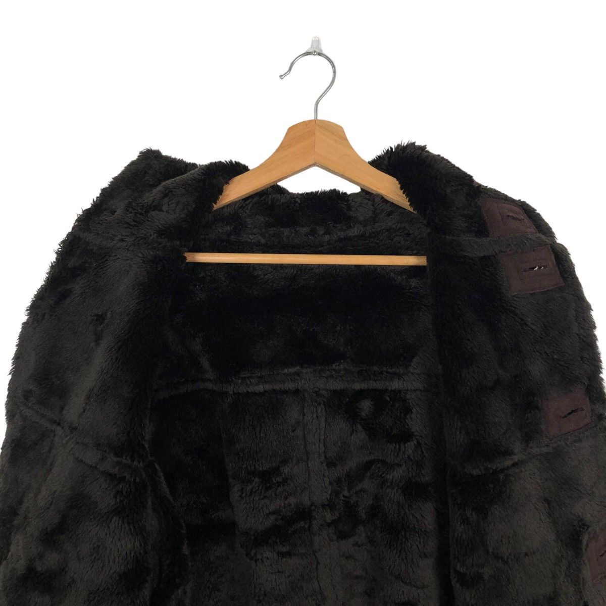 Japanese Brand VINTAGE LONG JACKET MOLESKIN PPFM JAPAN PUNK ISSEY MIYAKE Size US M / EU 48-50 / 2 - 11 Thumbnail