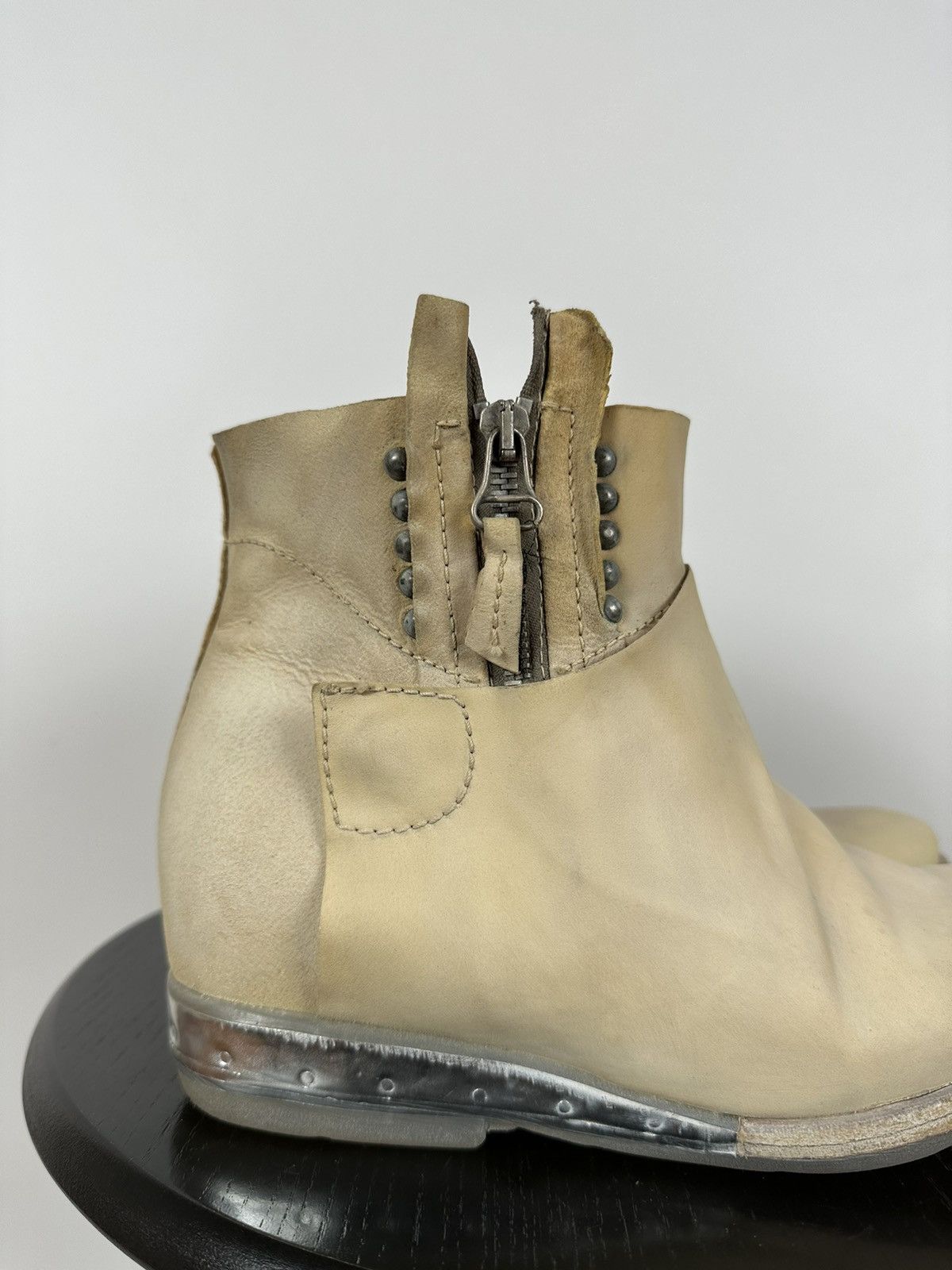 A.S.98 Women’s A.S.98. Airstep Leather Boots Size US 8 / IT 38 - 16 Thumbnail