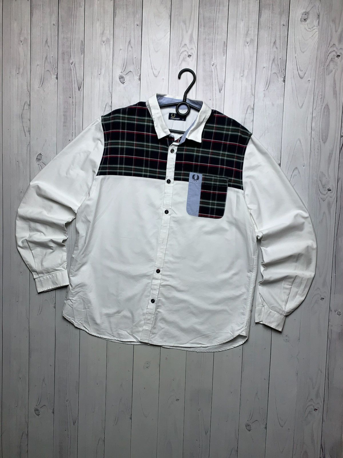 Fred Perry × Vintage Vintage Fred Perry shirt size XL logo Size US XL / EU 56 / 4 - 1 Thumbnail