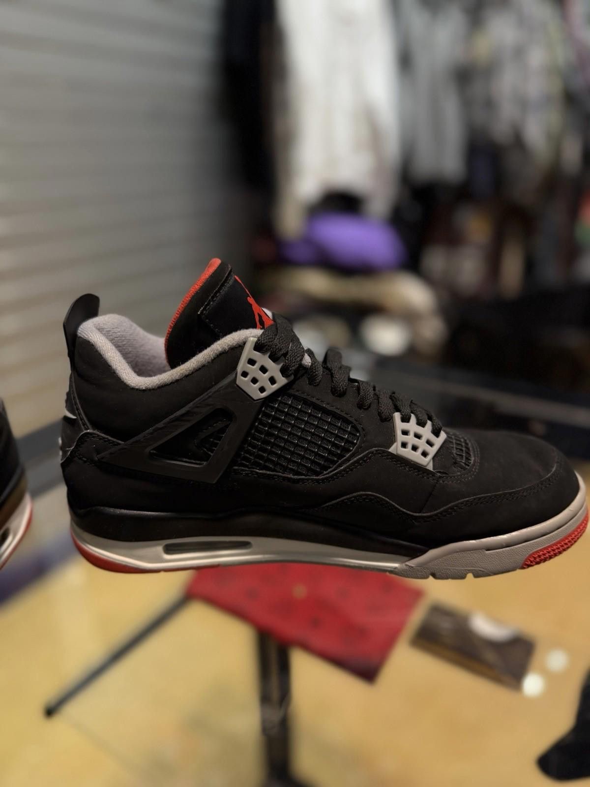 Jordan Brand Jordan Air Jordan 4 Retro OG Bred 2019 Men's 8.5 Size US 8.5 / EU 41-42 - 8 Thumbnail