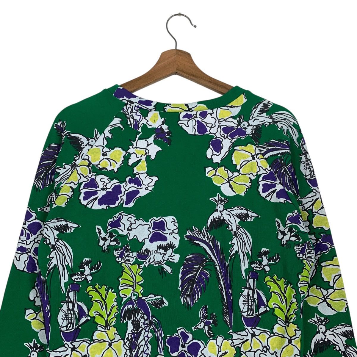 Japanese Brand SLY PARADIZO Art Fullprint Crewneck Sweatshirt #3622-C166 Size S / US 4 / IT 40 - 16 Thumbnail