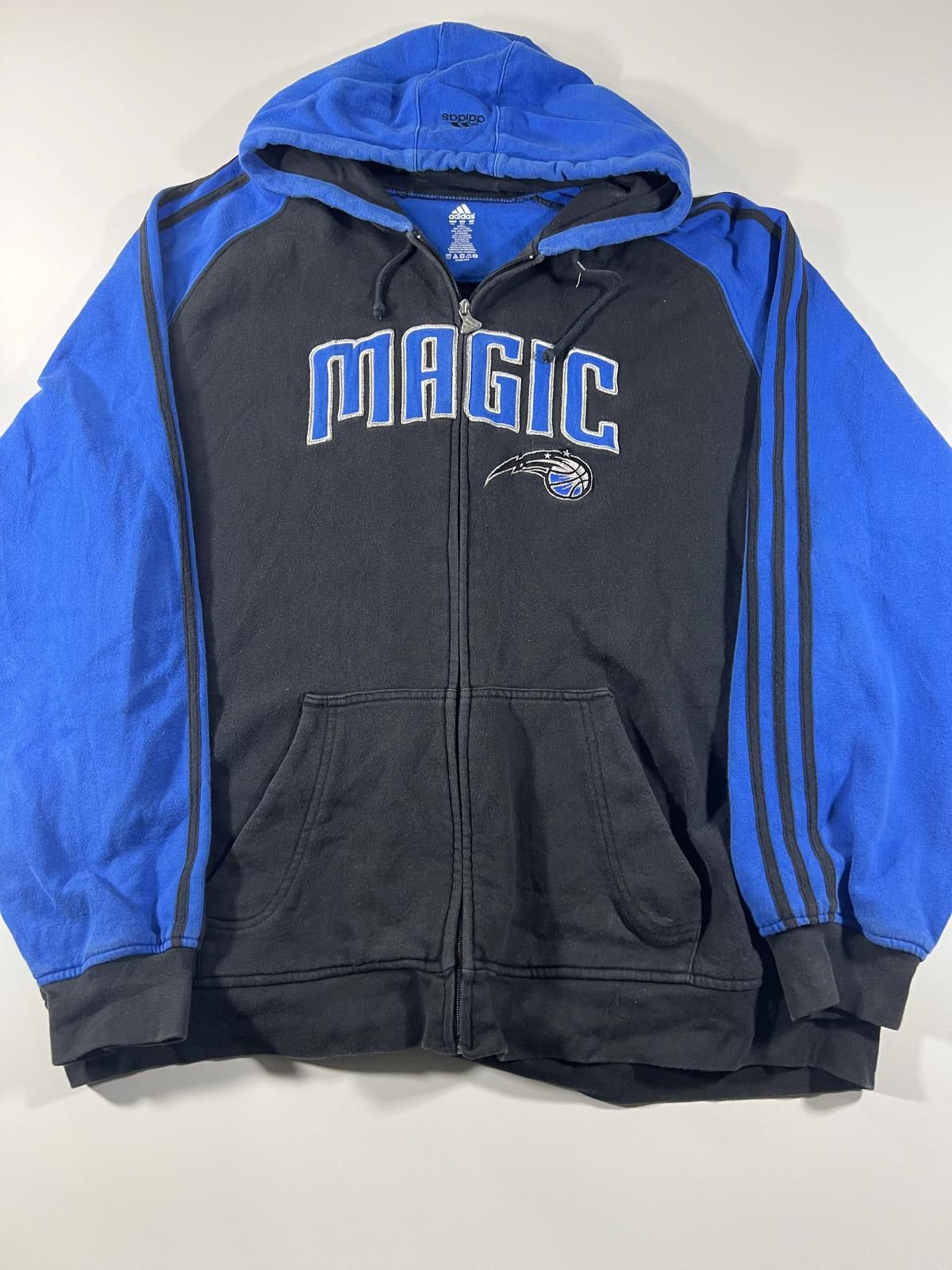 Adidas Retro Adidas Orlando Magic Zip-Up Hoodie Size US XXL / EU 58 / 5 - 1 Thumbnail