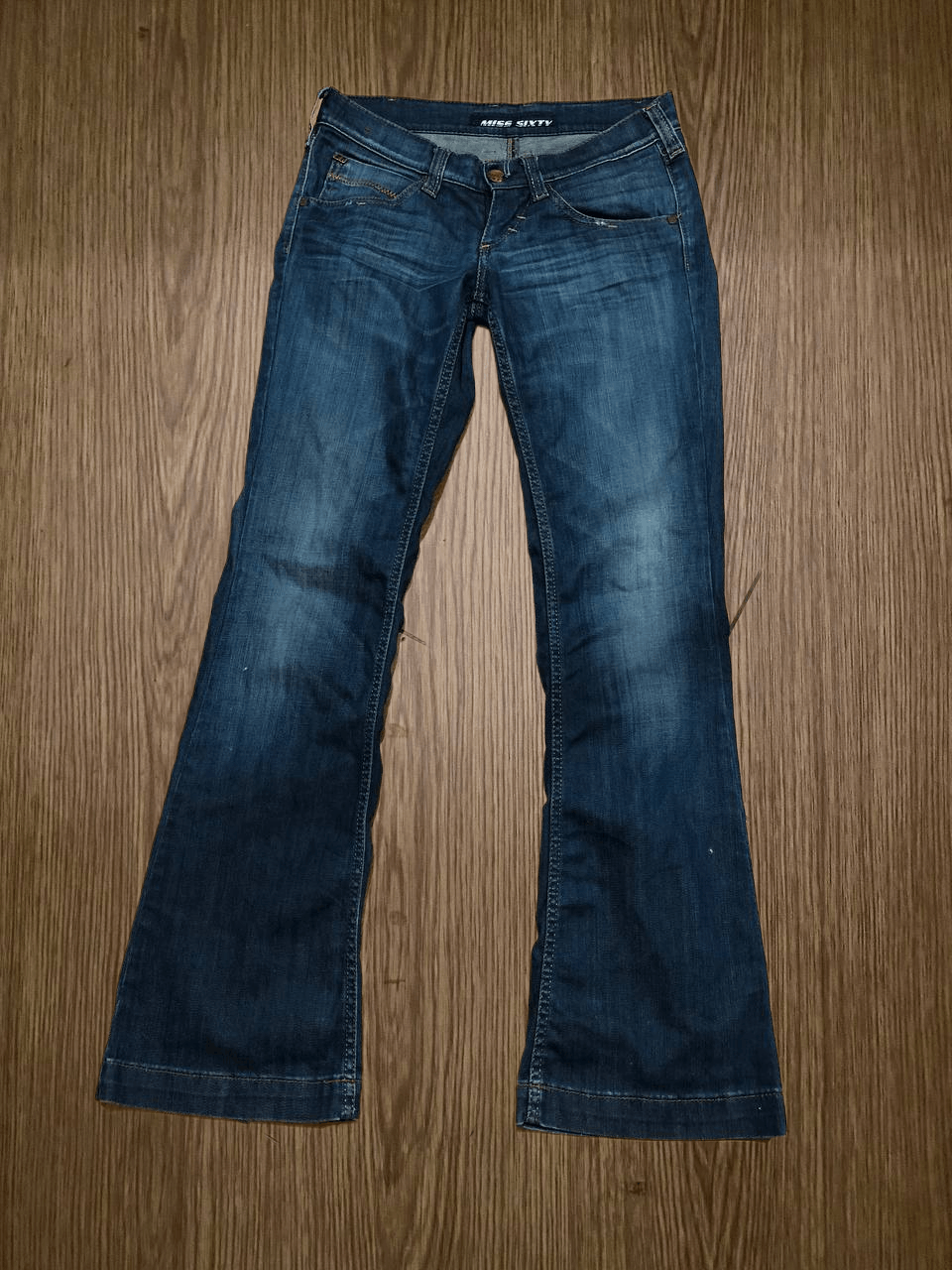 Miss Sixty Miss Sixty Distressed Denim Jeans Y2K Hype Streetwear Style Size 26" / US 2 / IT 38 - 1 Thumbnail