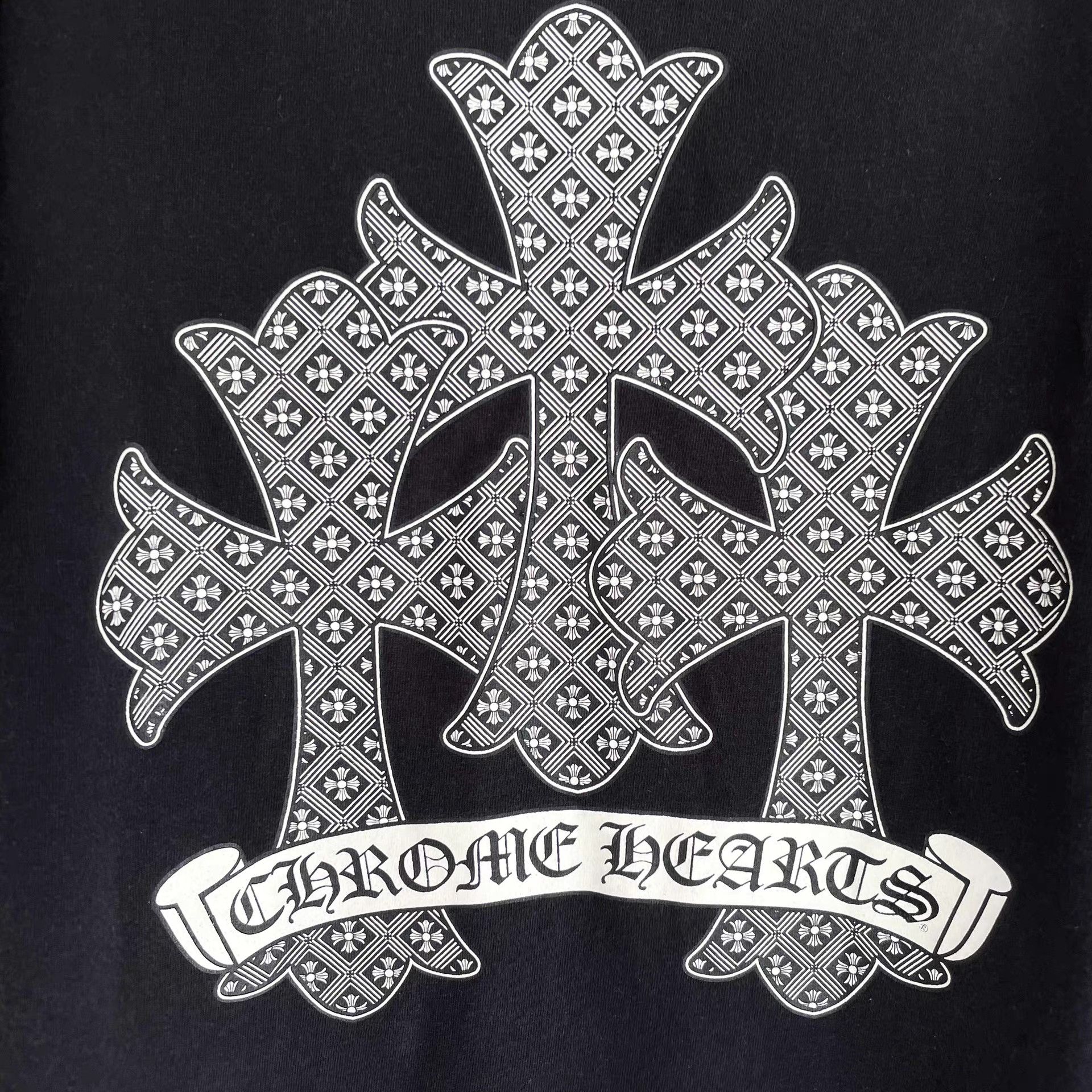 Chrome Hearts Chrome Hearts Black Short Sleeve T-Shirt Size US S / EU 44-46 / 1 - 4 Thumbnail