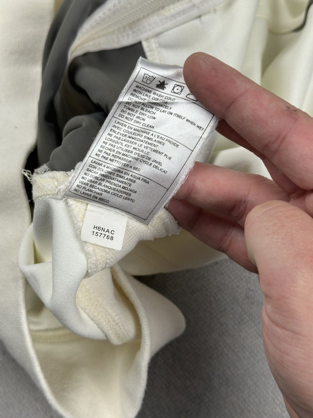Nike Vintage Nike Mini Swoosh Full Zip Track Jacket Cream Y2K Size XS / US 0-2 / IT 36-38 - 17 Thumbnail