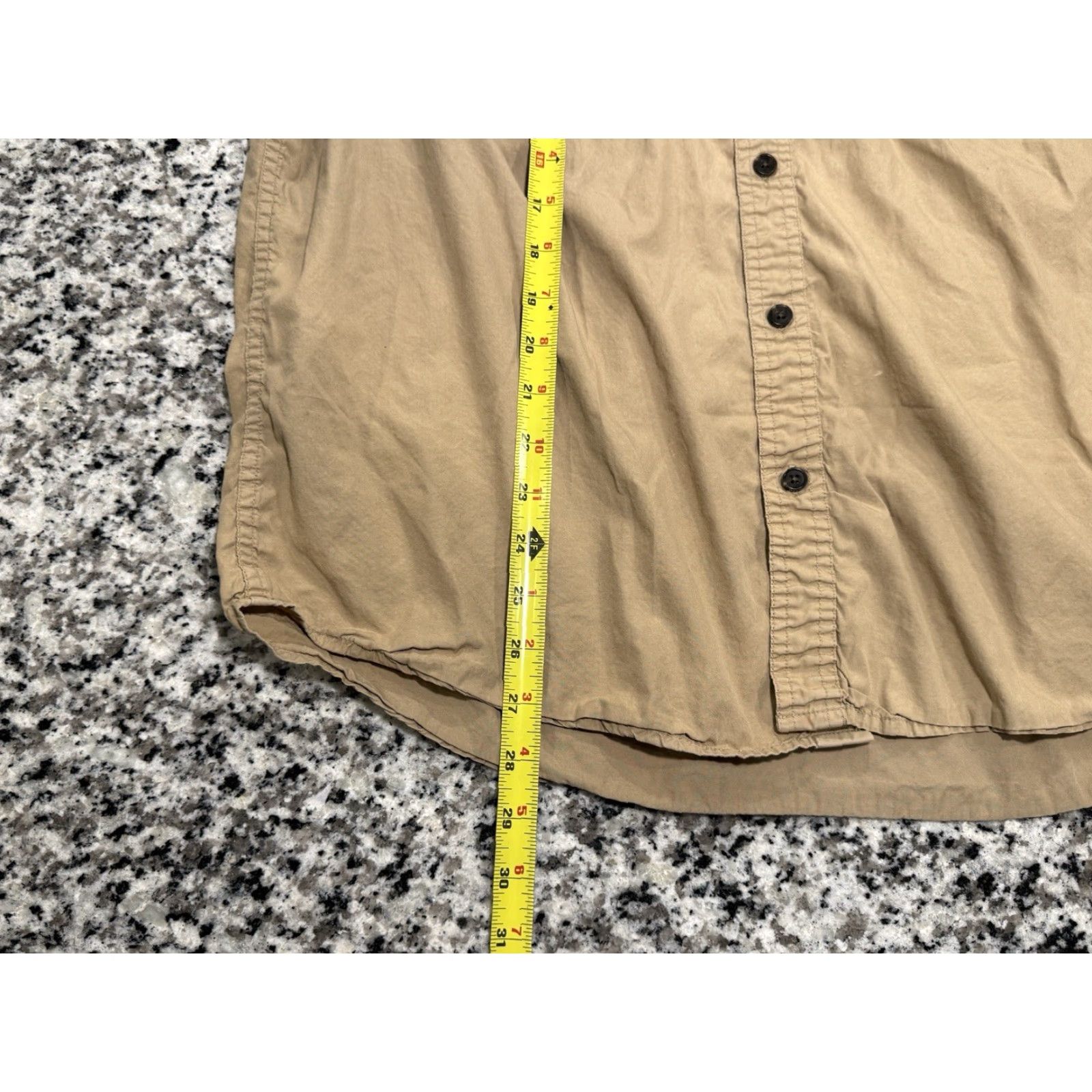 Filson Filson Shirt Mens L Brown Cotton Button Short Sleeve Pockets Outdoor Classic Outdoor Pockets 1900s? Size US L / EU 52-54 / 3 - 3 Thumbnail