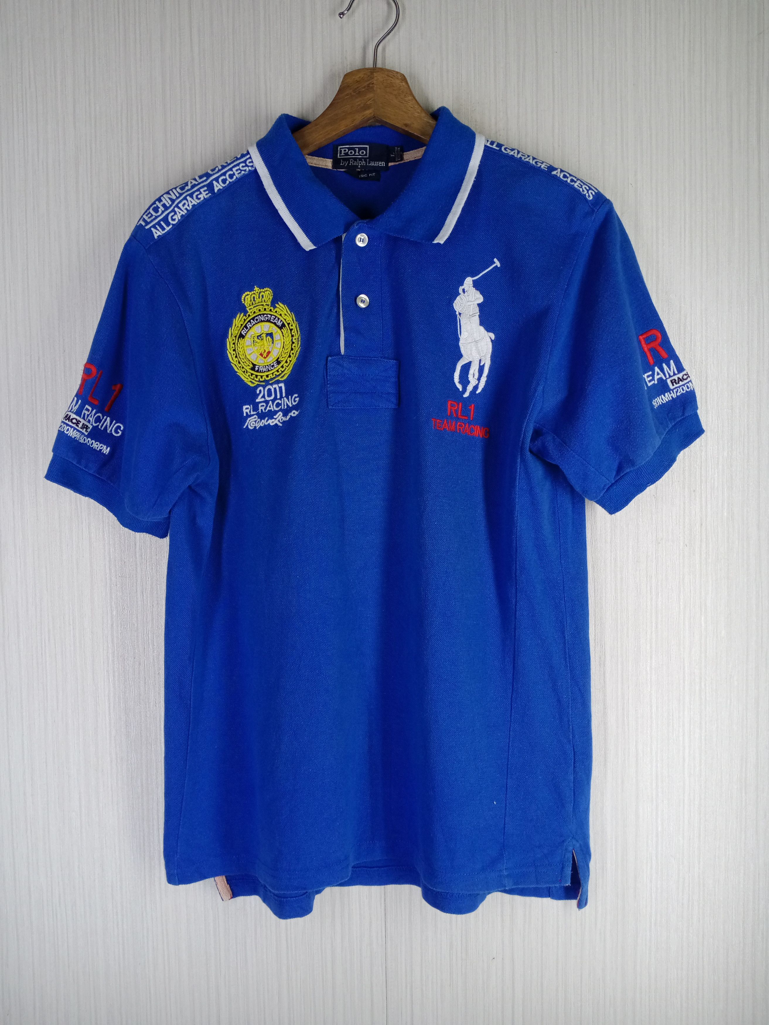 Polo Ralph Lauren Rare Vintage Polo Ralph Lauren France Racing Team ...