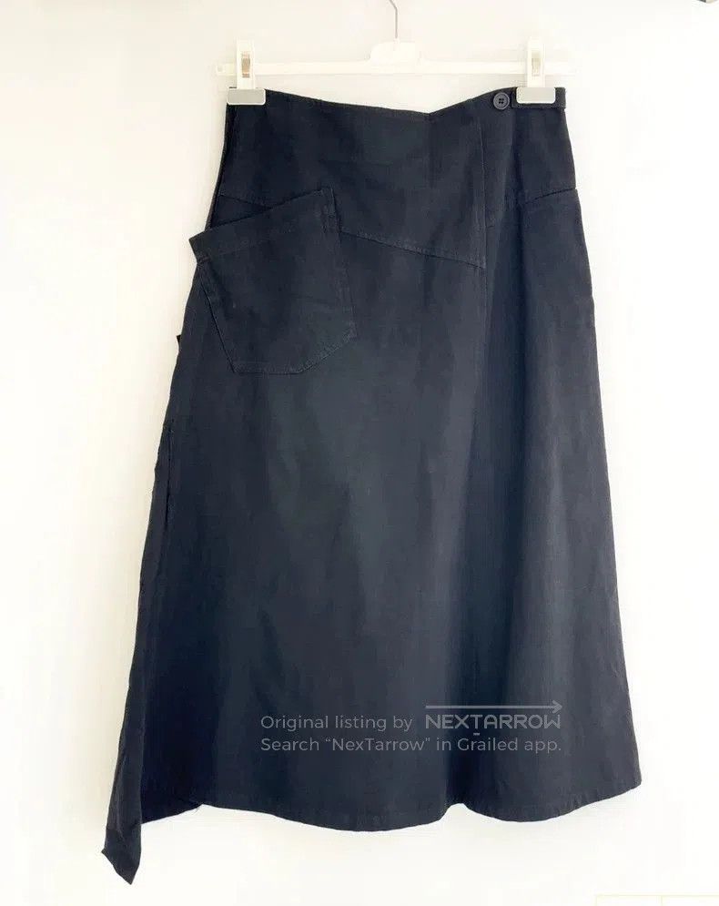 Yohji Yamamoto Yohji Yamamoto Y's Pocket Patch Skirt . Size US 30 / EU 46 - 2 Thumbnail