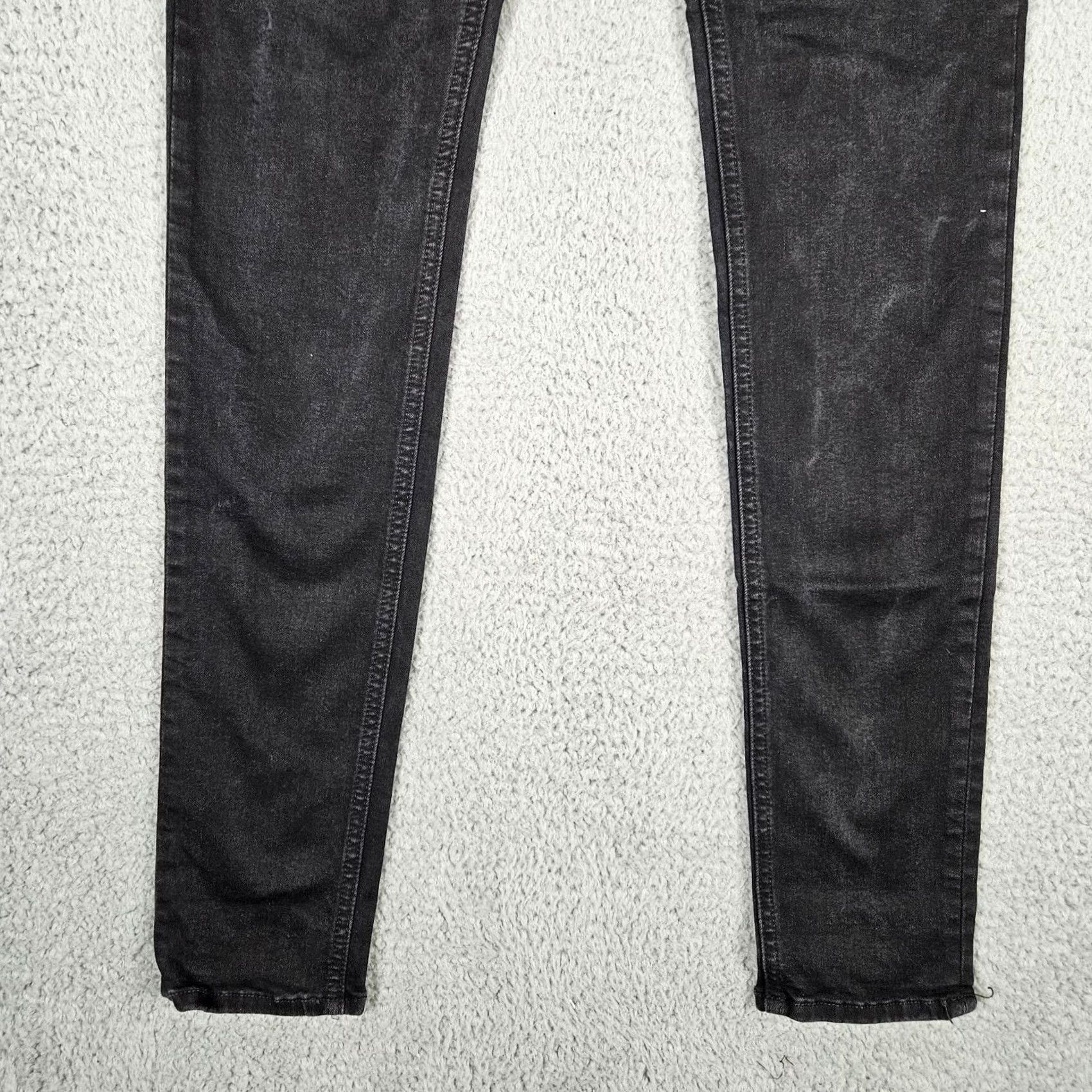 Rag & Bone Rag & Bone Jeans Women Dark Wash Casual Jean Legging Size 29 Black Front Pockets Not Apply Regular Fit Vintage No Size 29" - 4 Thumbnail