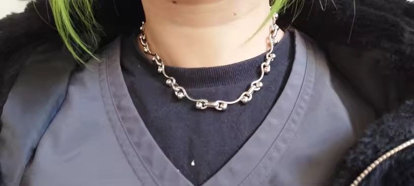 Jewelry Wave Ball Necklace Size ONE SIZE - 3 Thumbnail