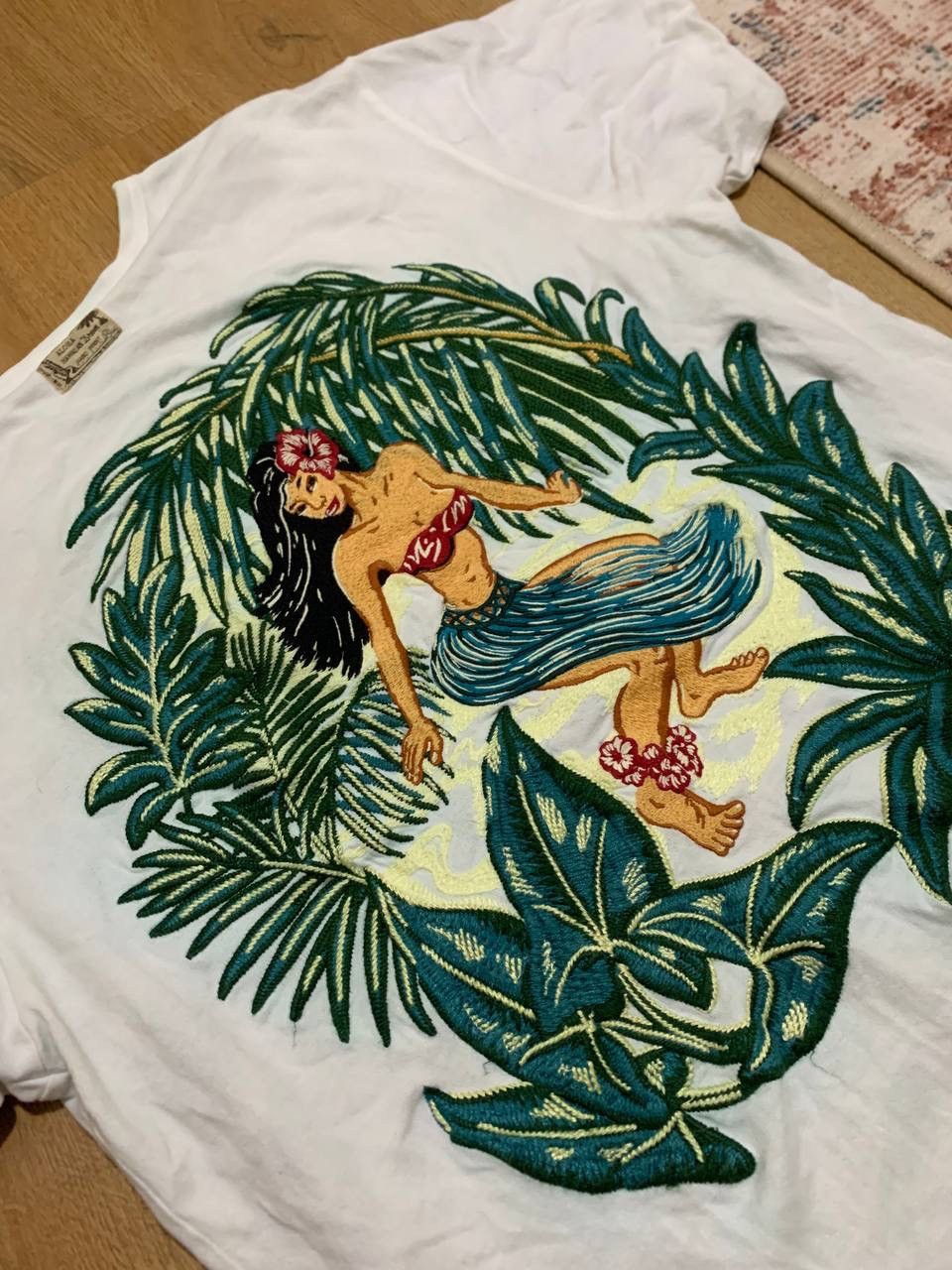 Denime × Japanese Brand Denime Aloha Handprint Hawaii Style Size US L / EU 52-54 / 3 - 5 Thumbnail