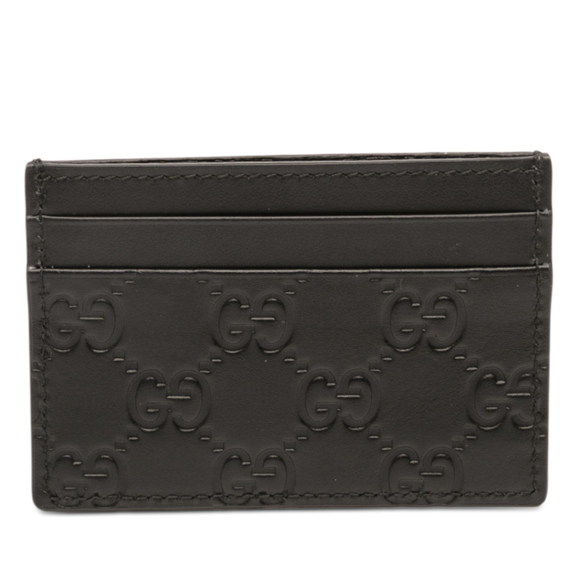 Gucci Gucci Guccissima Card Holder Size ONE SIZE - 1 Thumbnail