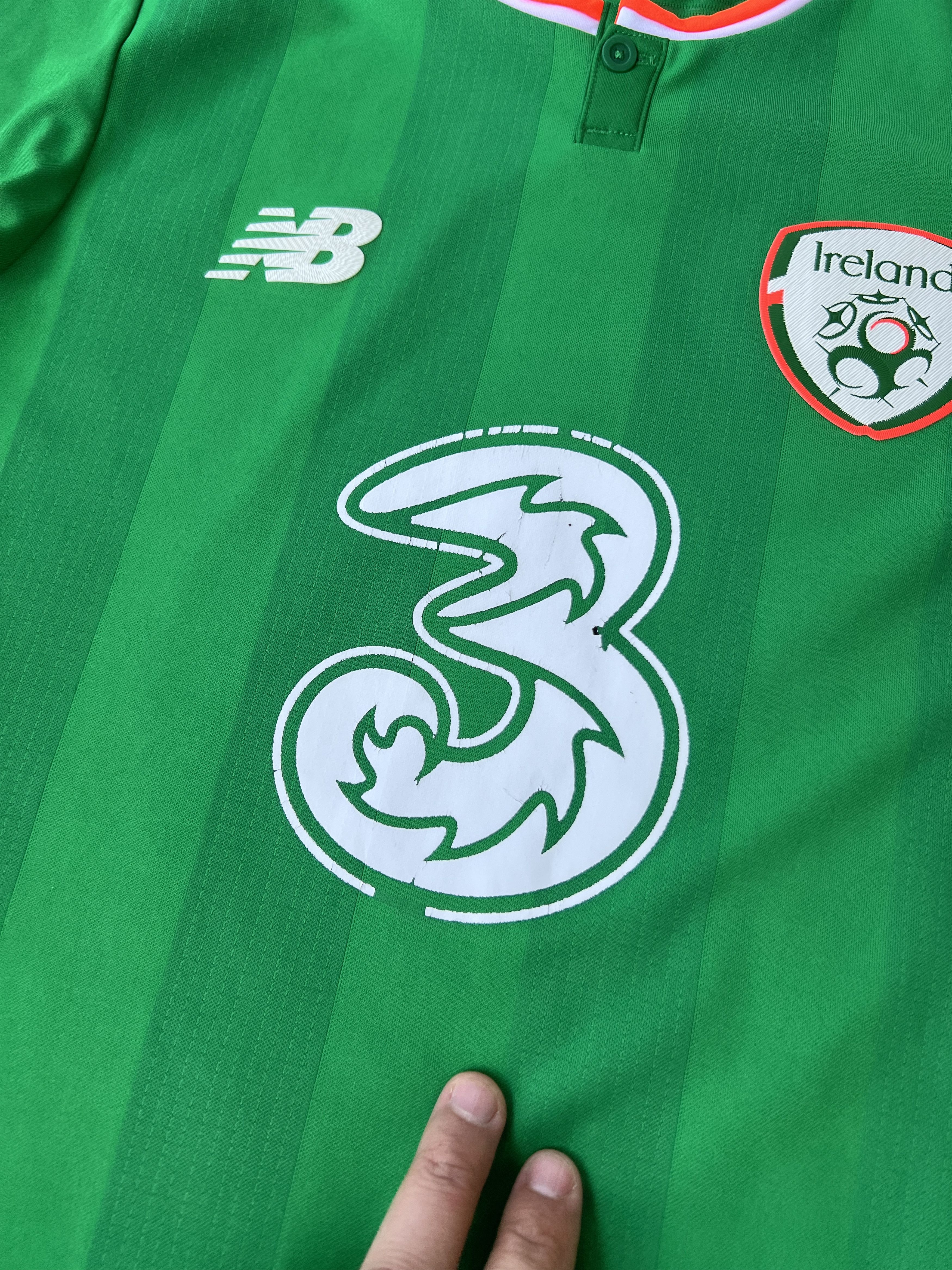 New Balance New Balance Ireland Football Jersey Size US S / EU 44-46 / 1 - 2 Thumbnail