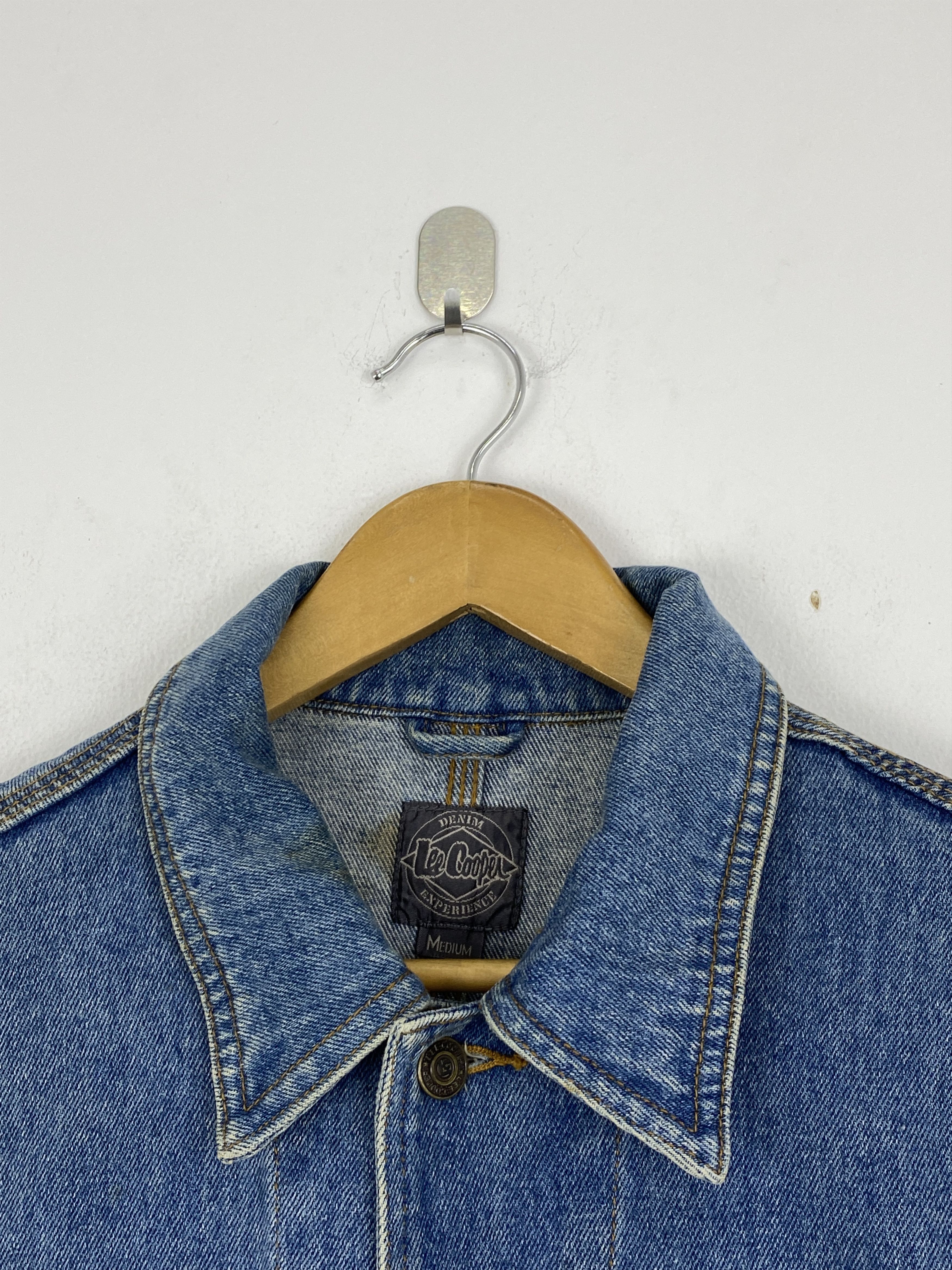 If Six Was Nine Vintage Lee Cooper Button Up Denim Jacket J2046 Size US M / EU 48-50 / 2 - 10 Thumbnail