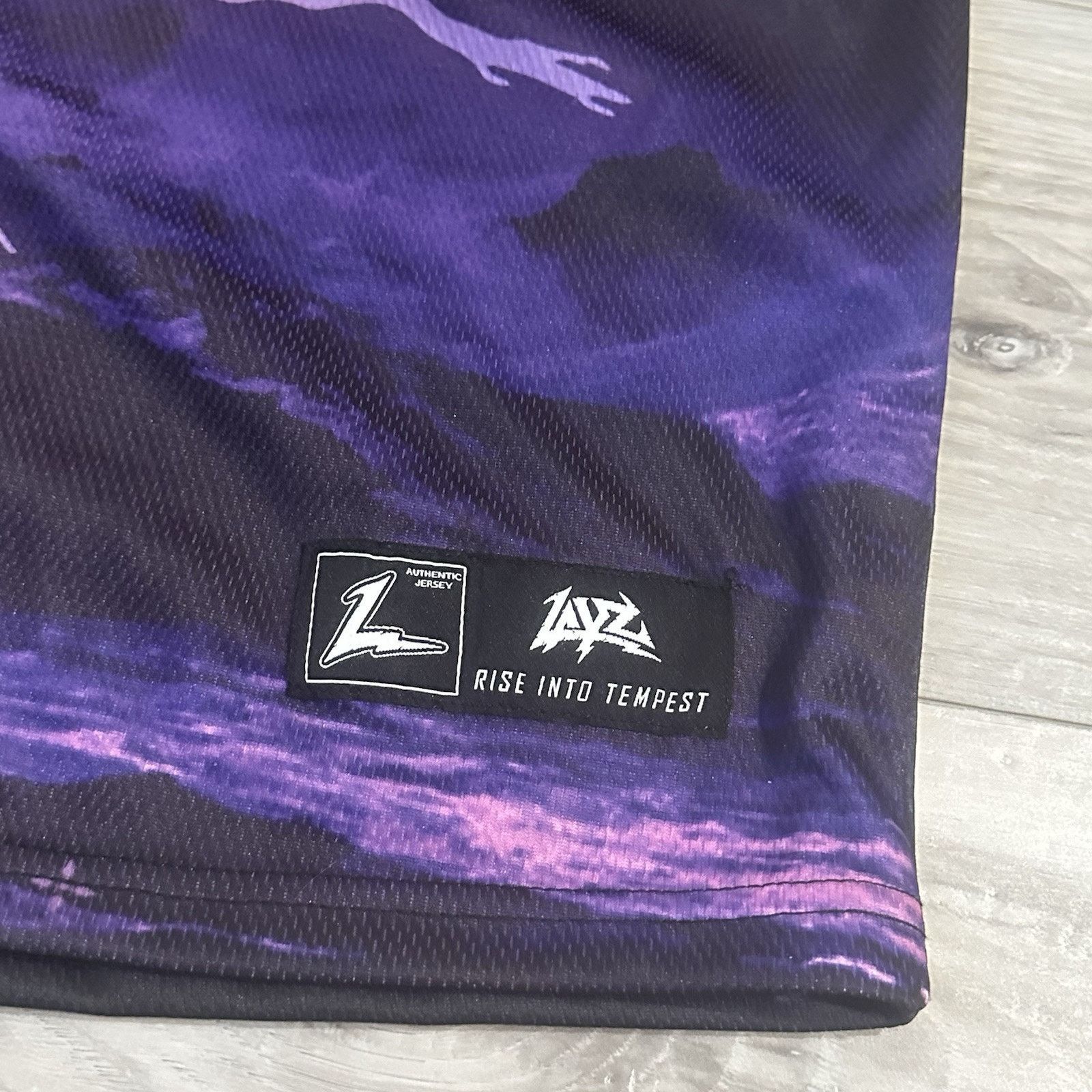 Other ELEV808 LAYZ EDM JERSEY Mens 2XL Purple Rare AOP Lighting Size US XXL / EU 58 / 5 - 3 Thumbnail