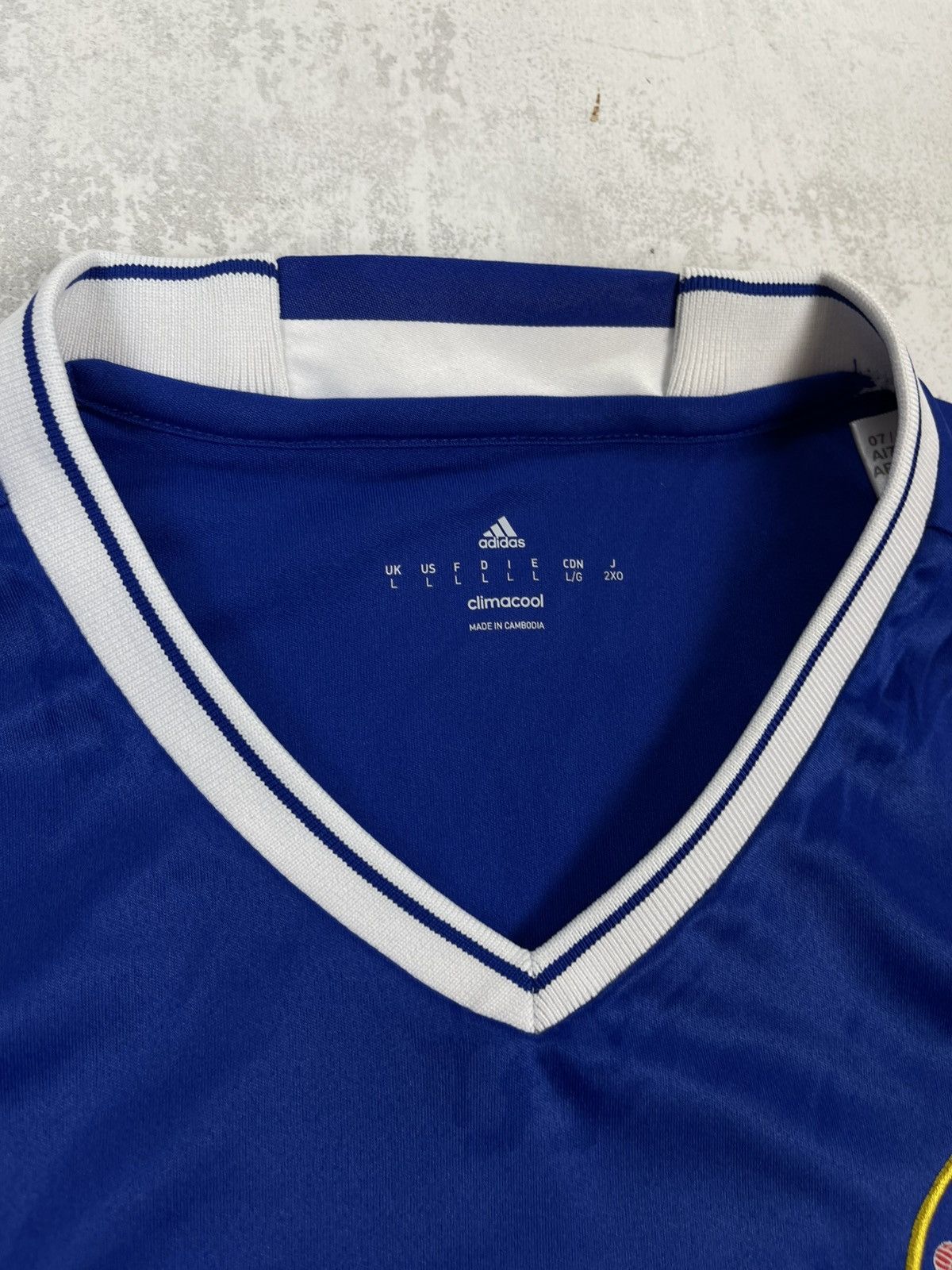 Adidas 2016/17 Chelsea Home Jersey Diego Costa #19 Climacool Tech Size US L / EU 52-54 / 3 - 7 Thumbnail