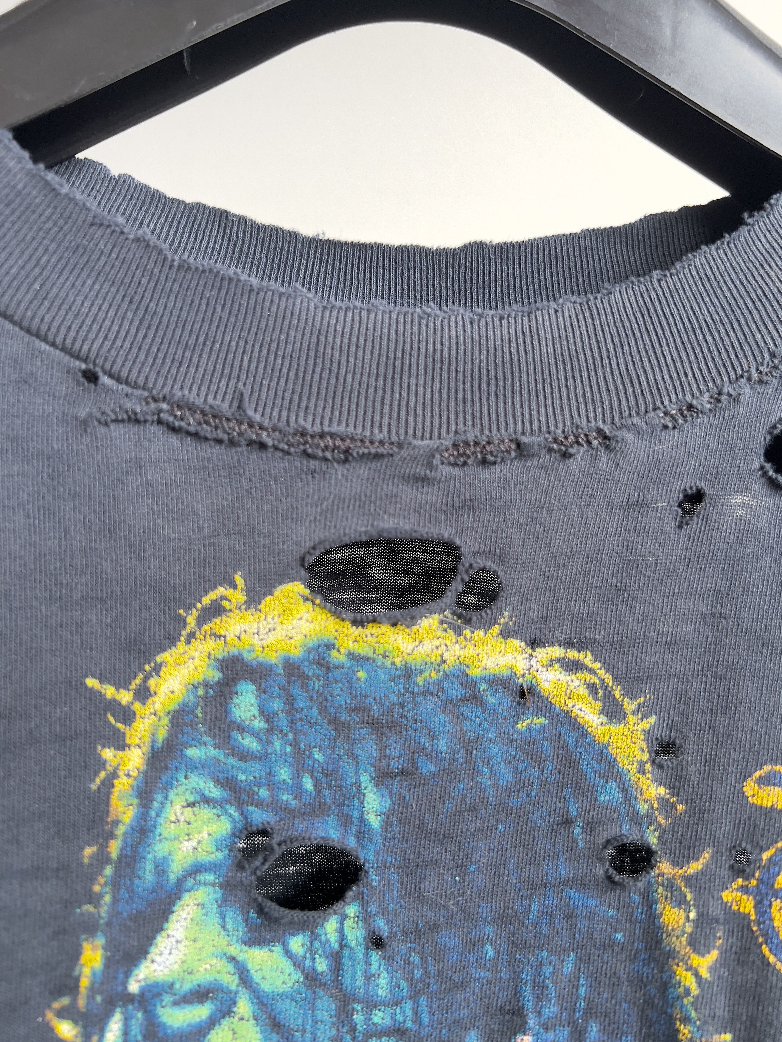 Band Tees Vintage Perfectly Thrashed 90s Ozzy Osbourne Revenge Tee Size US XL / EU 56 / 4 - 10 Thumbnail
