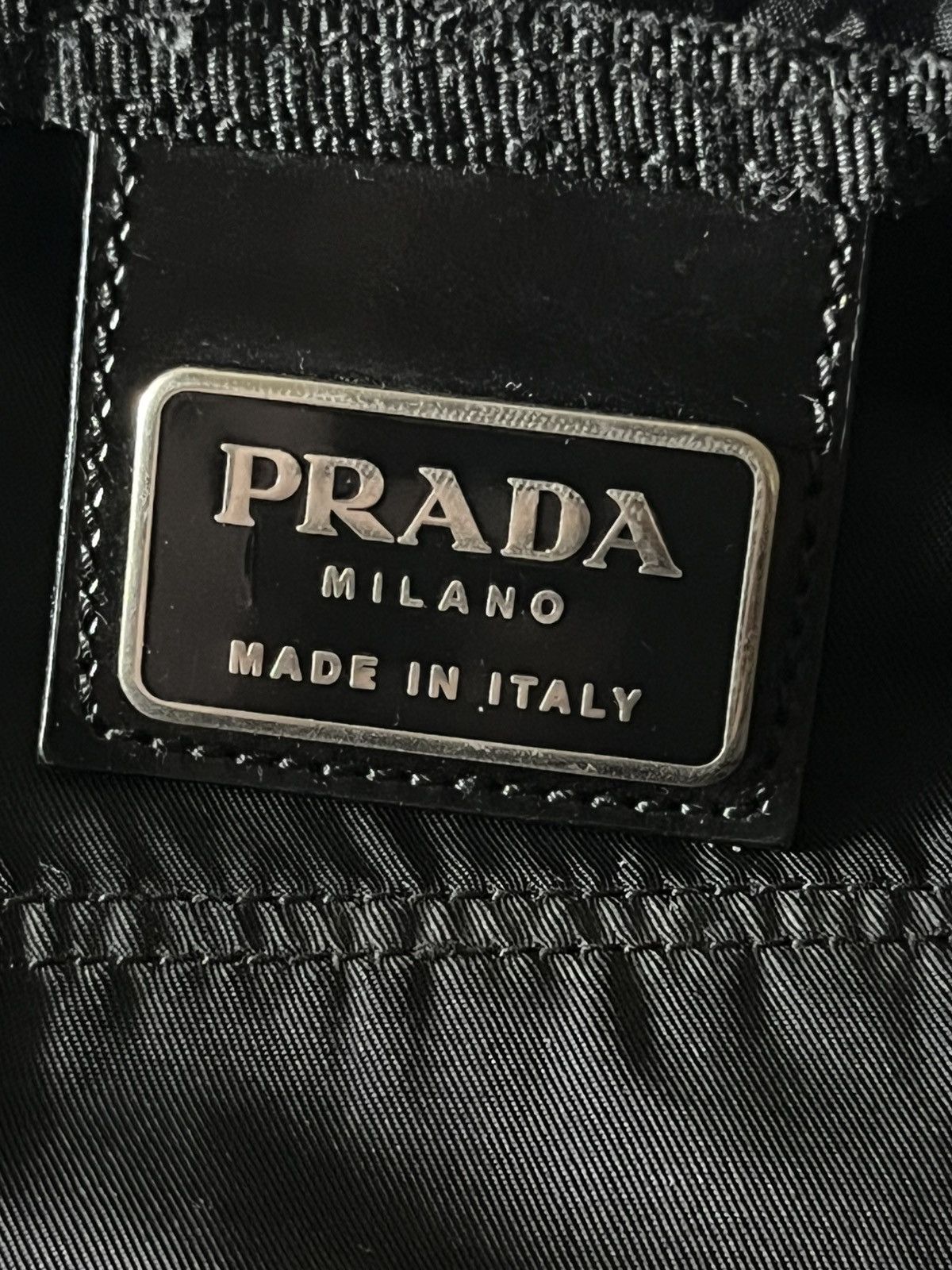 Prada PRADA NYLON DUFFLE BAG BLACK Size ONE SIZE - 16 Thumbnail