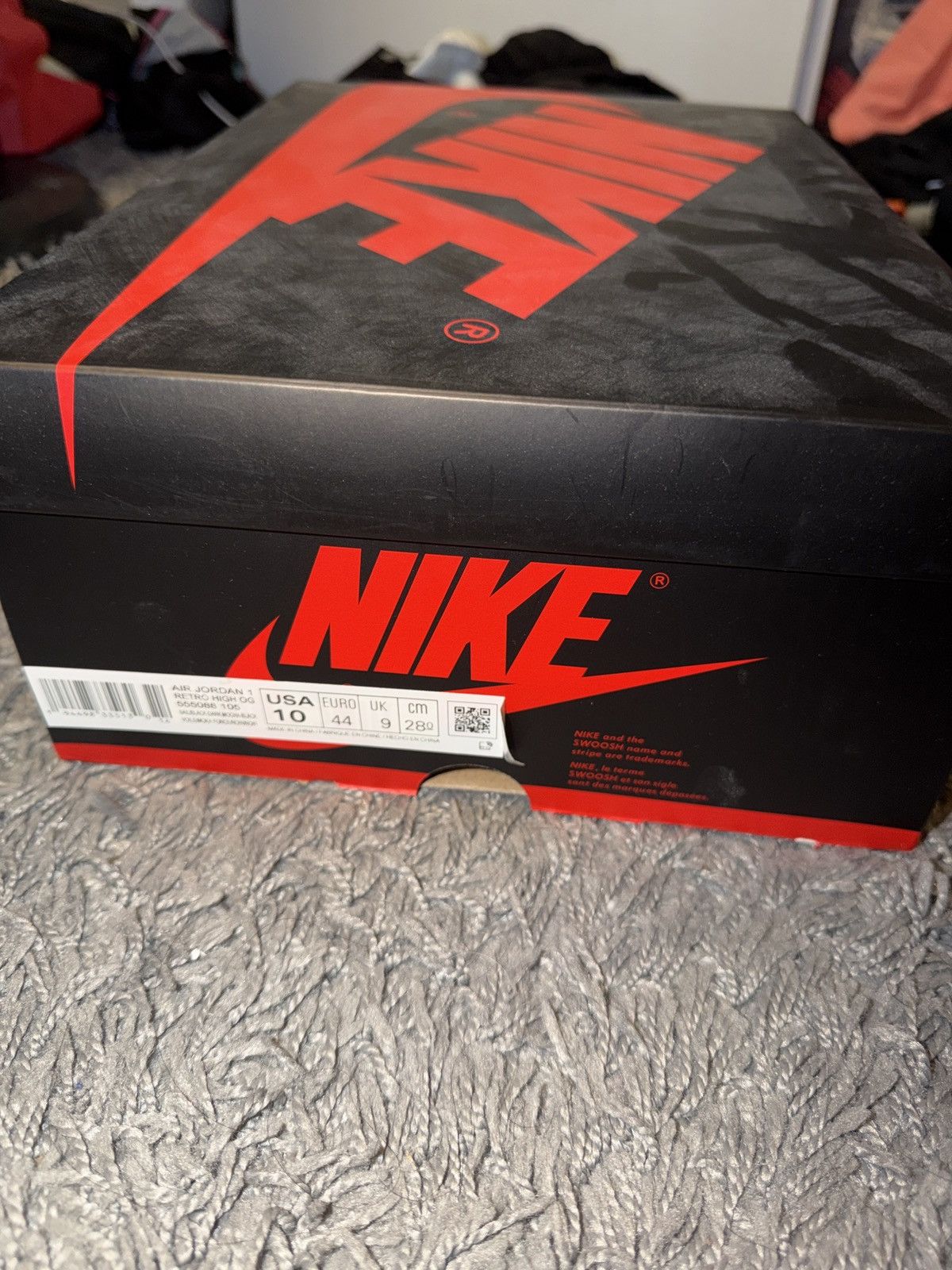 Nike Jordan 1 Dark Mocha Size US 10 / EU 43 - 6 Thumbnail
