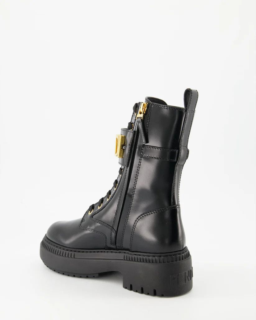 Fendi o1w1db10325 8T8355 Boots in Black Size US 8 / IT 38 - 3 Thumbnail
