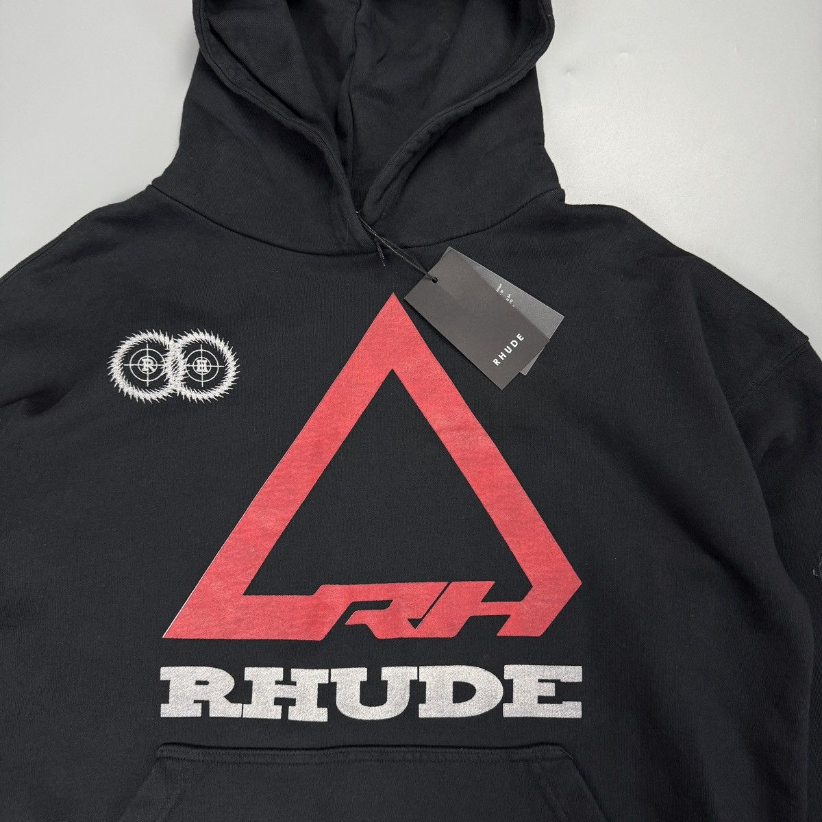 Rhude NWT Rhude Rhonda 2 Helmet Hoodie In Black Size S Size US S / EU 44-46 / 1 - 3 Thumbnail