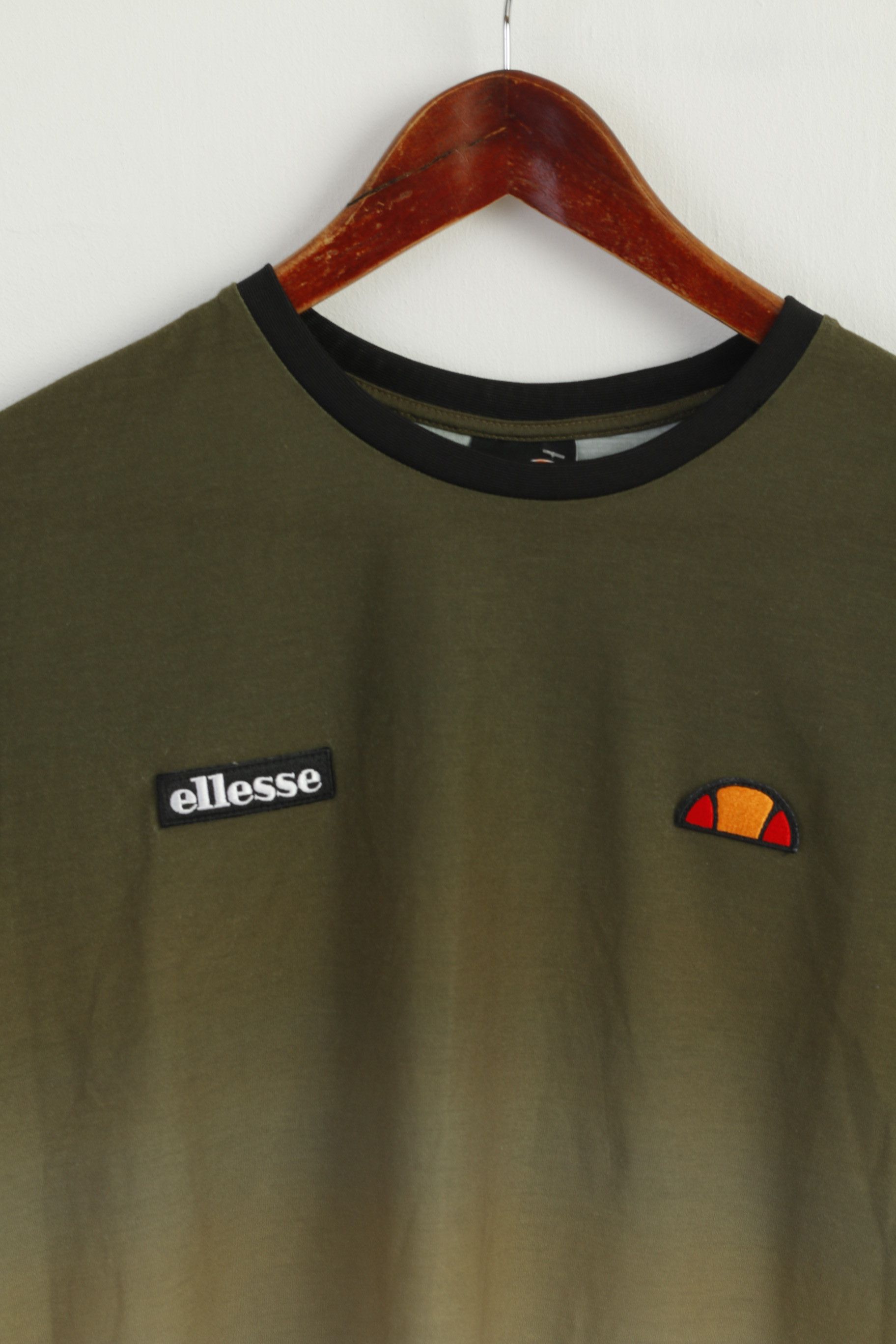 Ellesse Ellesse Men XL T-Shirt Green Polyester 8821 Size US XL / EU 56 / 4 - 2 Thumbnail