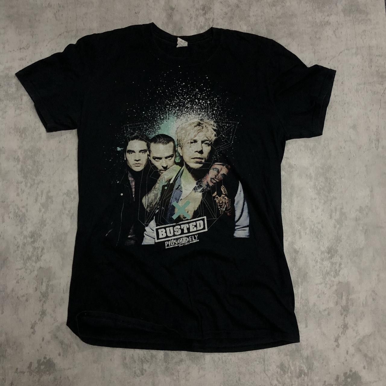 Other Black Busted band t-shirt with a punk rock vibe Size US M / EU 48-50 / 2 - 1 Thumbnail