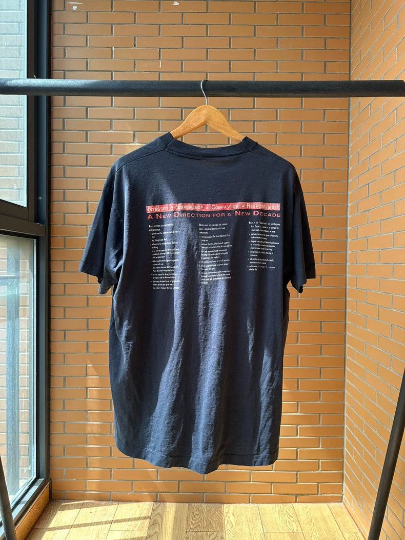 Vintage VintageTee 90s Riles For Mayor 2505-Nextarrow Size US XL / EU 56 / 4 - 2 Thumbnail