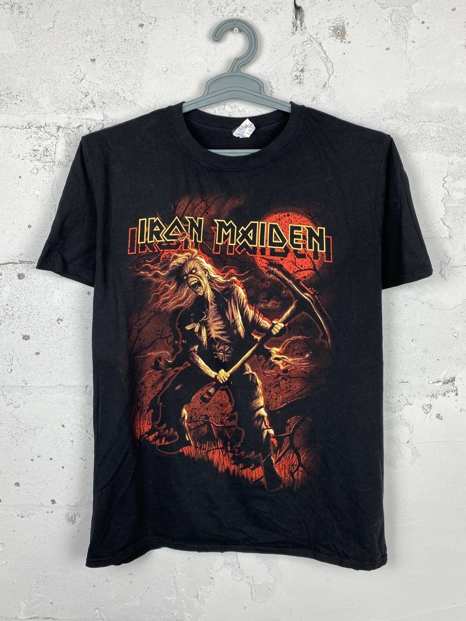 Band Tees × Iron Maiden × Vintage Vintage Iron Maiden Monsters Of Rock Tour T-Shirt Size US L / EU 52-54 / 3 - 2 Thumbnail