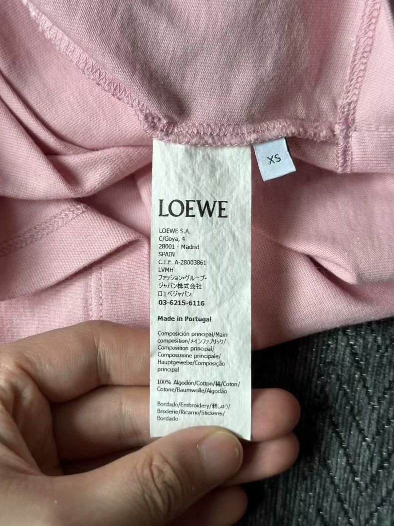Loewe loewe Pink short-sleeved short top 2506-Nextarrow Size US XS / EU 42 / 0 - 4 Thumbnail