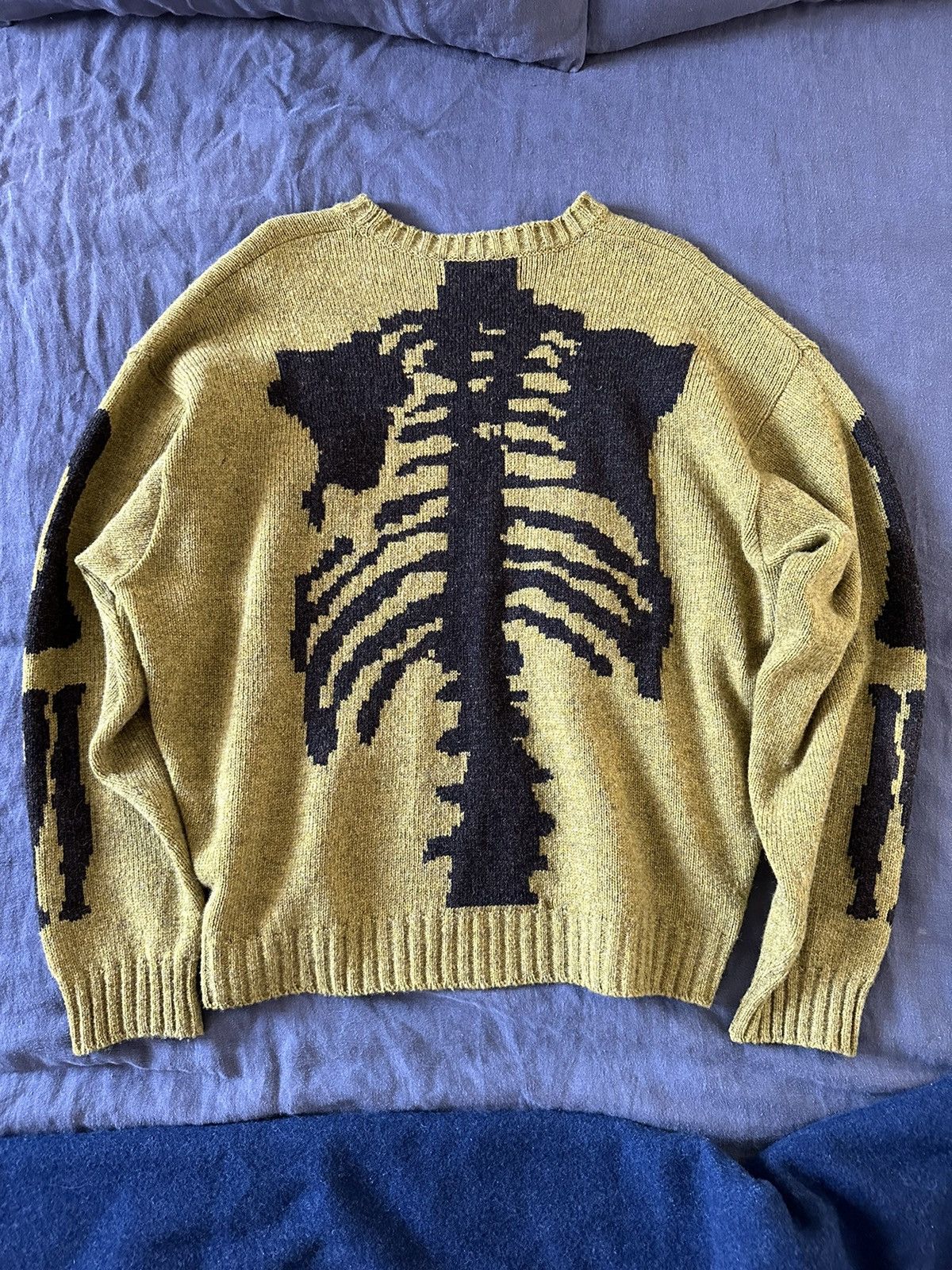 Kapital Bones Crewneck | Grailed