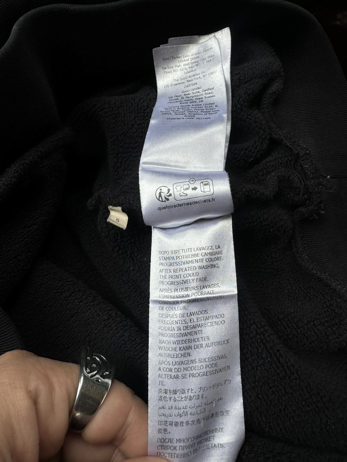Gucci Gucci hoodie graffiti monogram logo Size US S / EU 44-46 / 1 - 14 Thumbnail