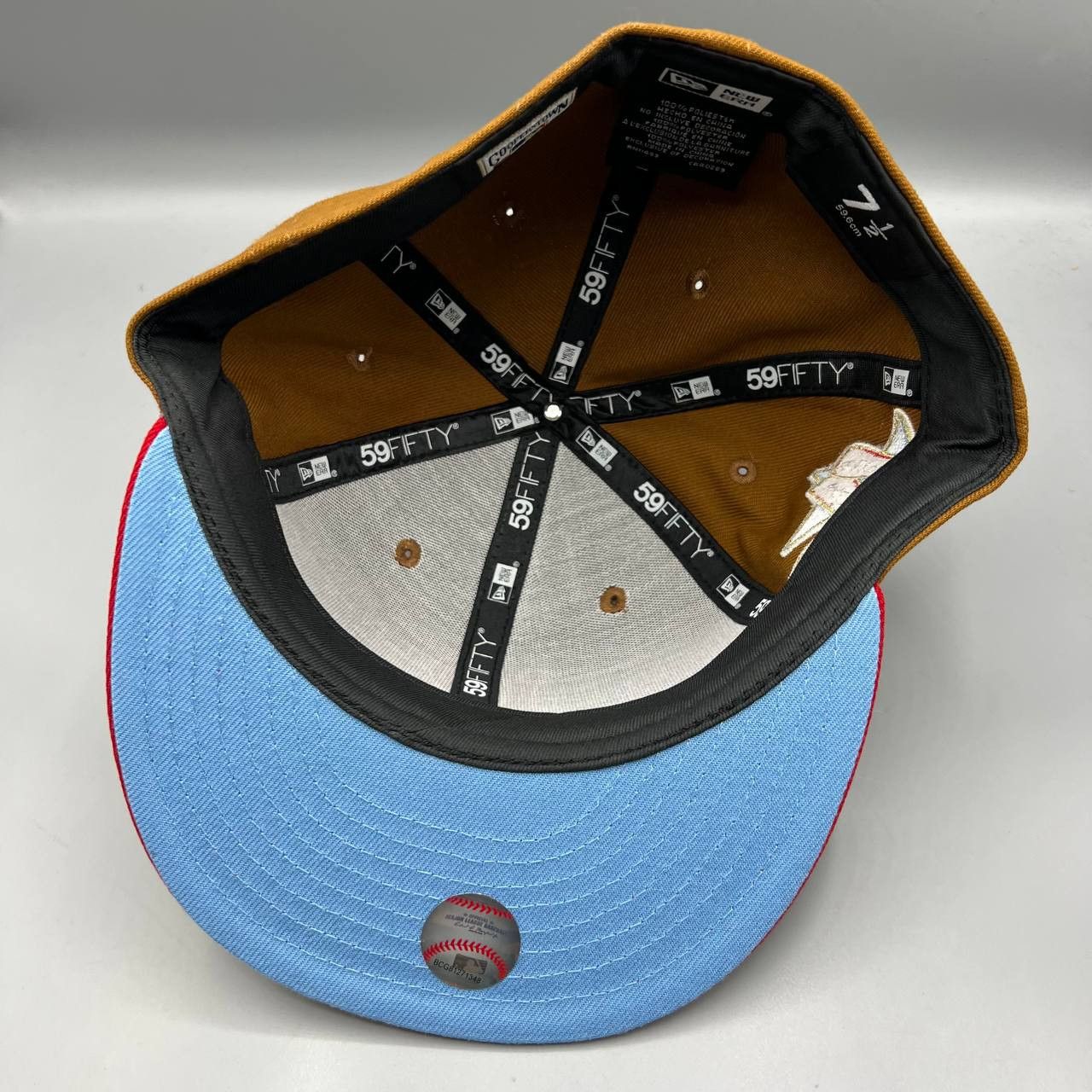 New Era Boston Red Sox Hat Men 7 1/2 59Fifty New Era MLB Fitted Cap Size ONE SIZE - 2 Thumbnail