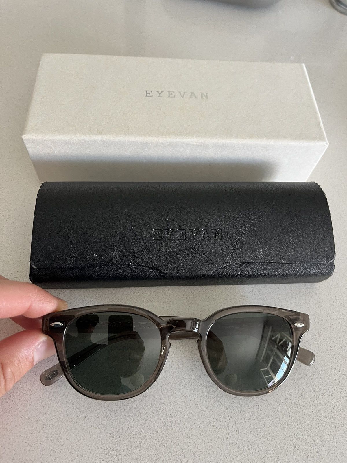 Eyevan 7285 Titanium Sunglasses Model 772 | Grailed