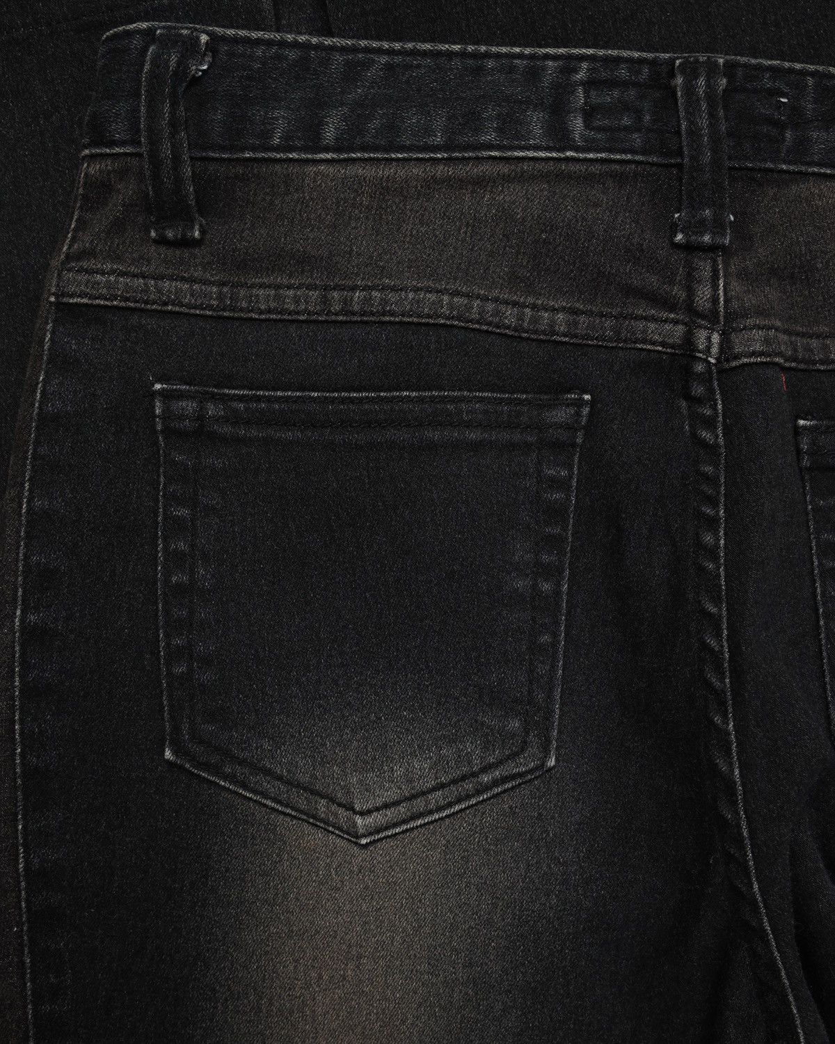 Japanese Brand × Le Grande Bleu (L.G.B.) × Tornado Mart TATTOOKU lace-up leather flare jeans Size US 27 - 5 Thumbnail