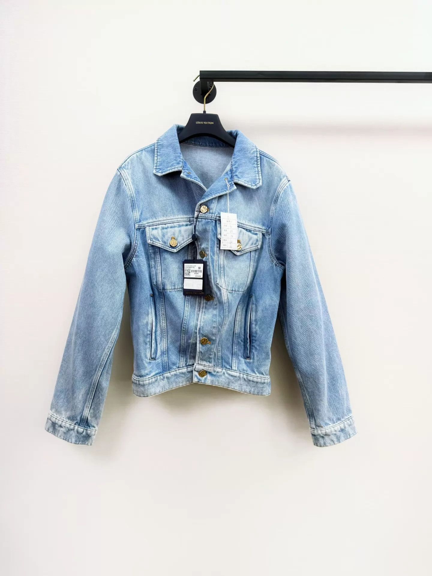 Louis Vuitton Louis Vuitton Denim Jacket 50 (NWT) Size US M / EU 48-50 / 2 - 1 Thumbnail