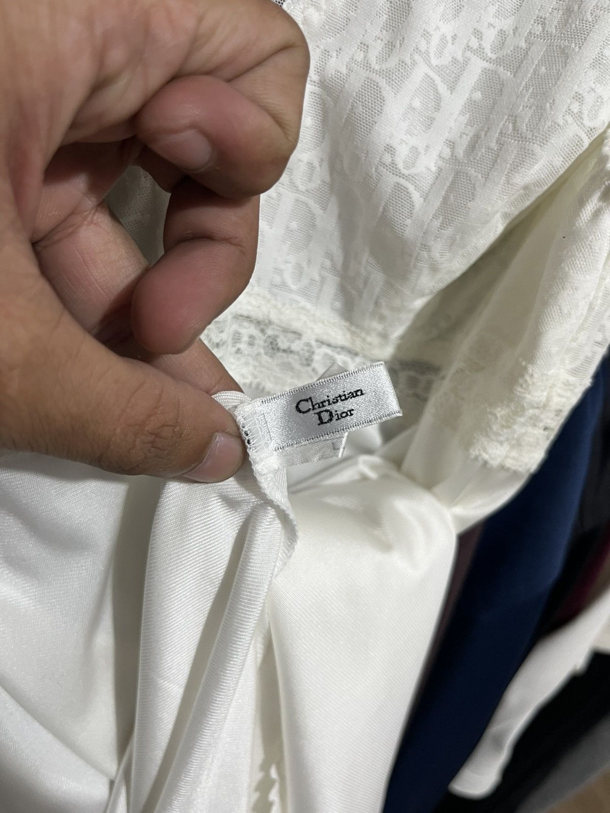 Dior Vintage Christian Dior Nightgown Size L / US 10 / IT 46 - 7 Thumbnail