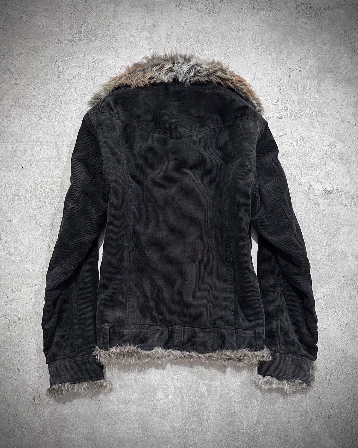 Japanese Brand Vkei Rattle Trap Sun Fade Fur Corduroy Jacket Kmrii Style Size US M / EU 48-50 / 2 - 6 Thumbnail