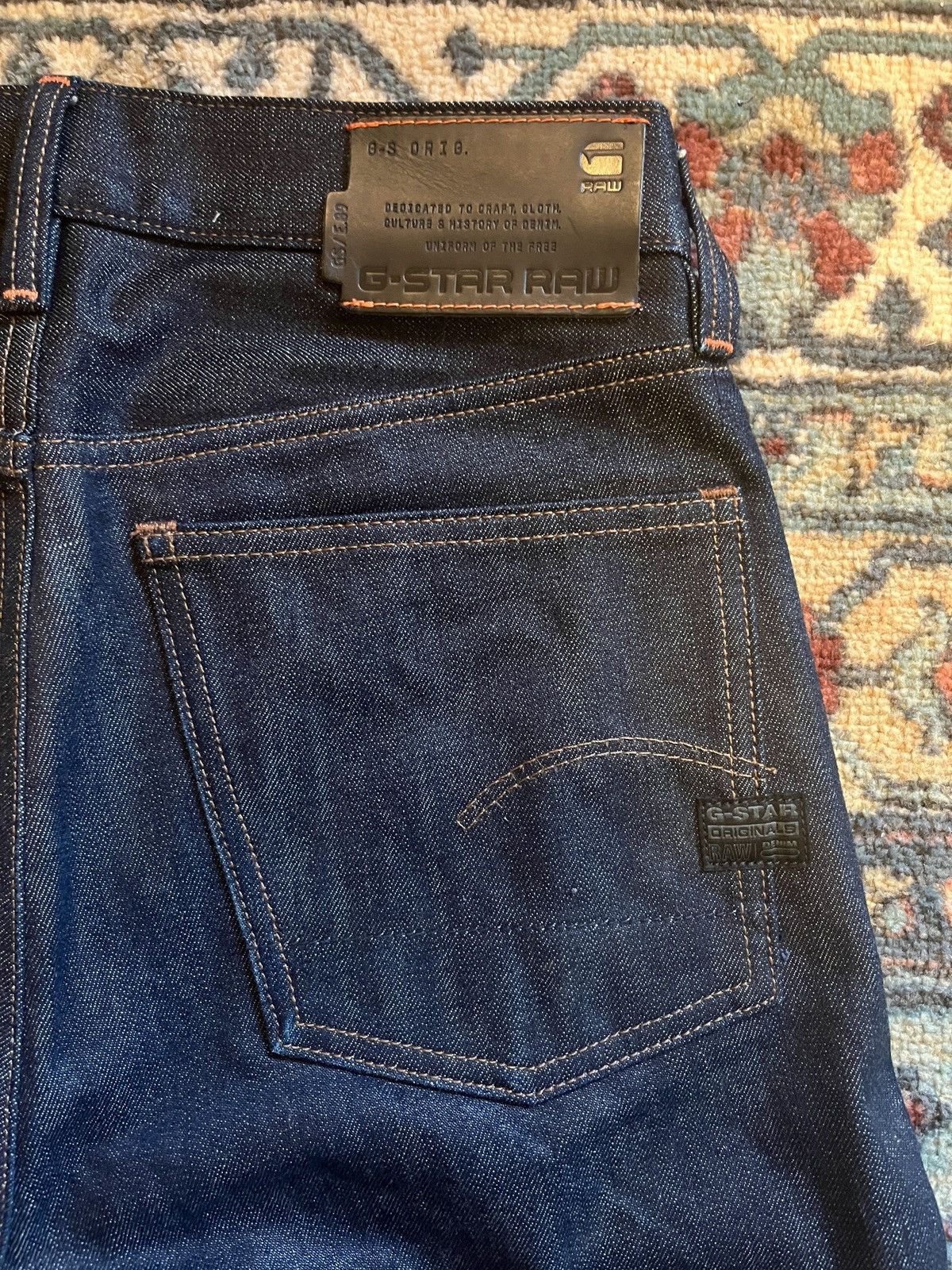 G-Star G Star Raw Type 49 Relaxed Straight Denim Size US 29 - 4 Thumbnail